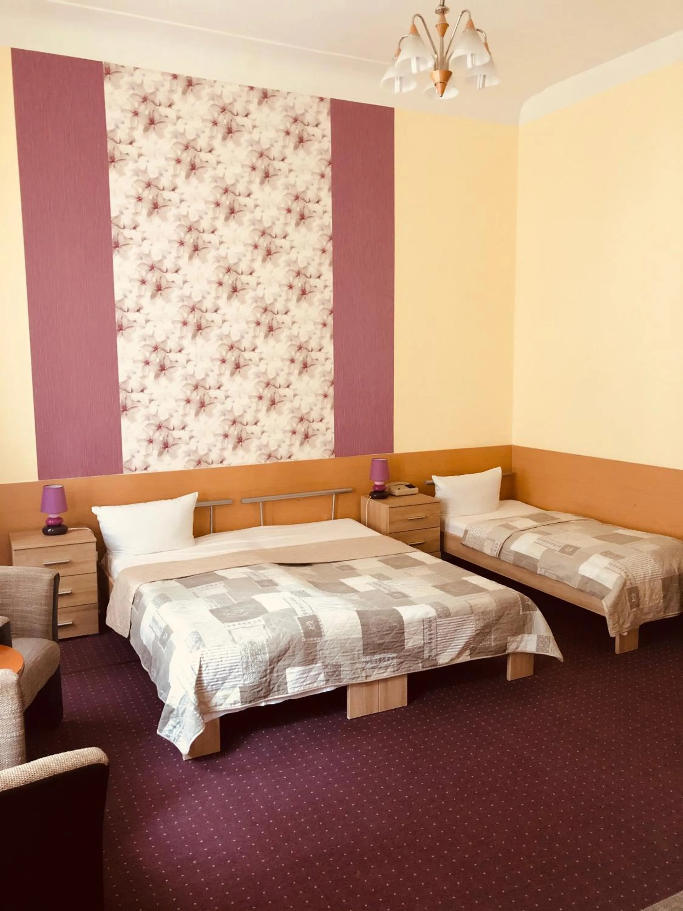 Bed in Hotel Castell am Kurfürstendamm