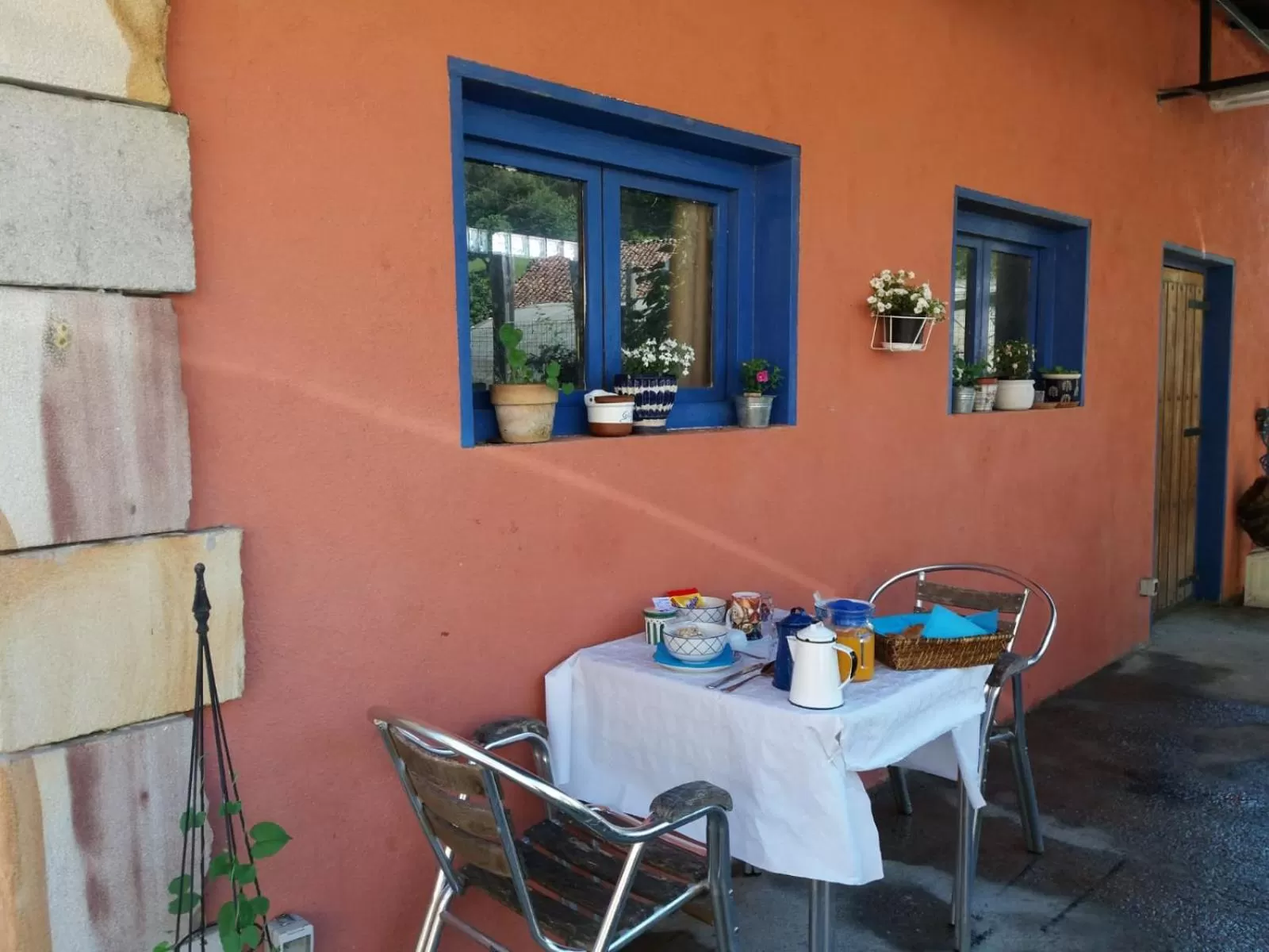 Balcony/Terrace in Eguzki B&B