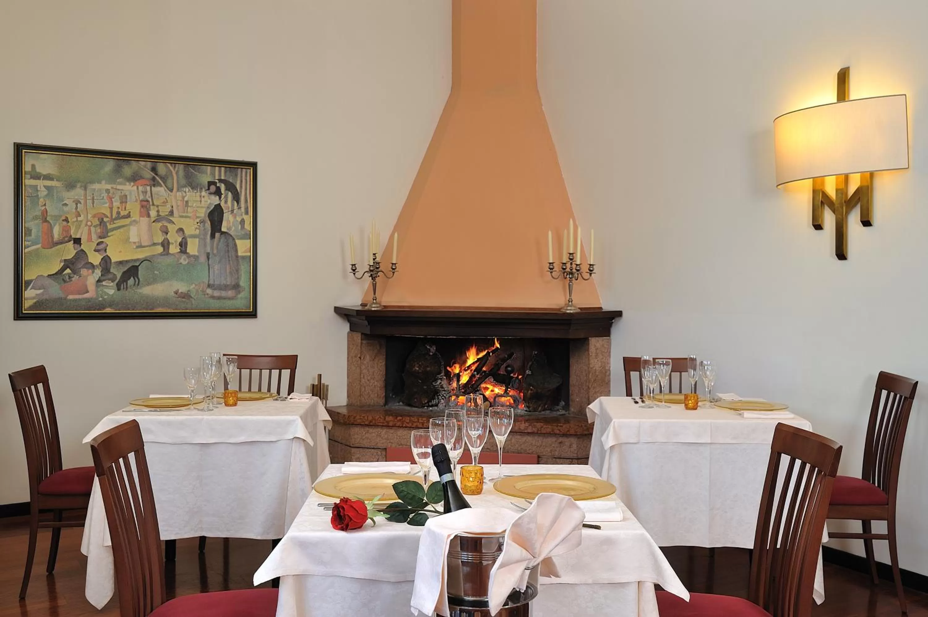 Restaurant/places to eat in Hotel Olimpia