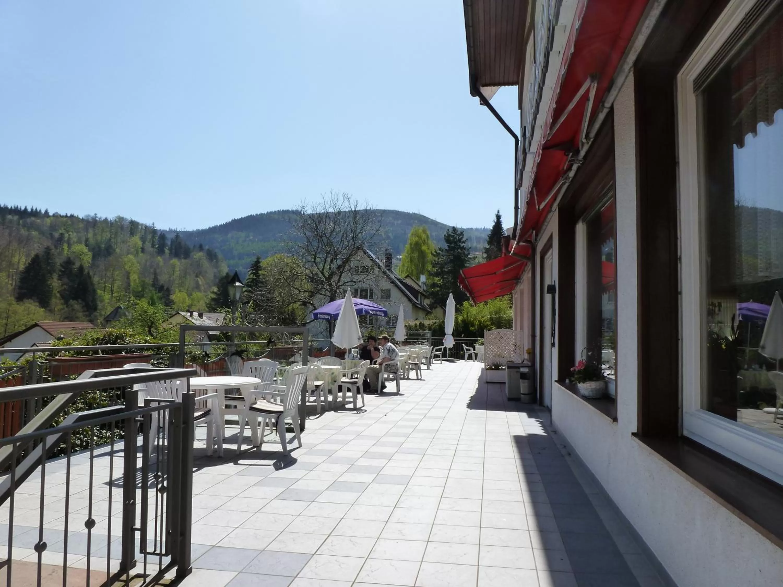 Balcony/Terrace in Waldschlösschen