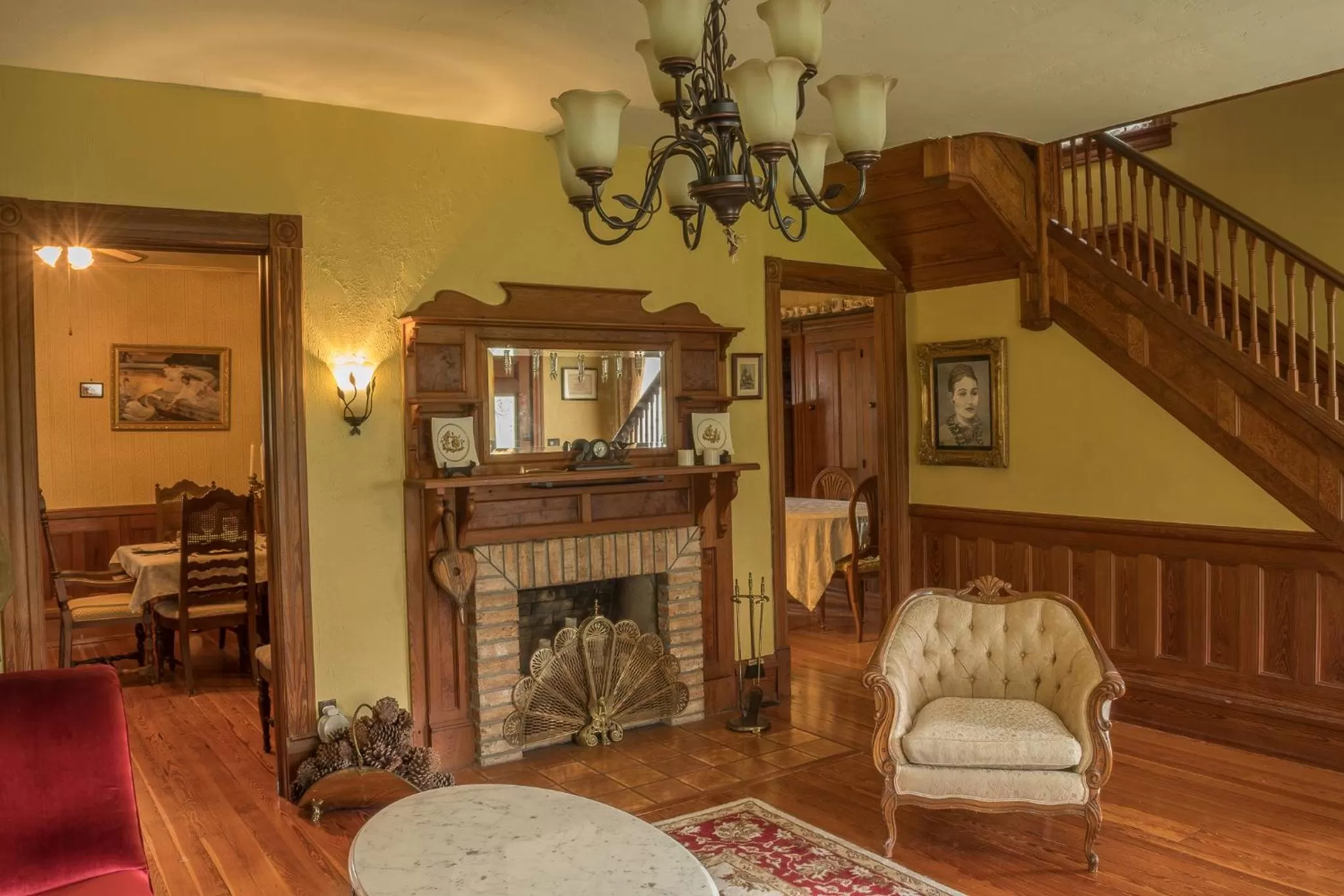 Property building, Seating Area in The Ann Stevens House