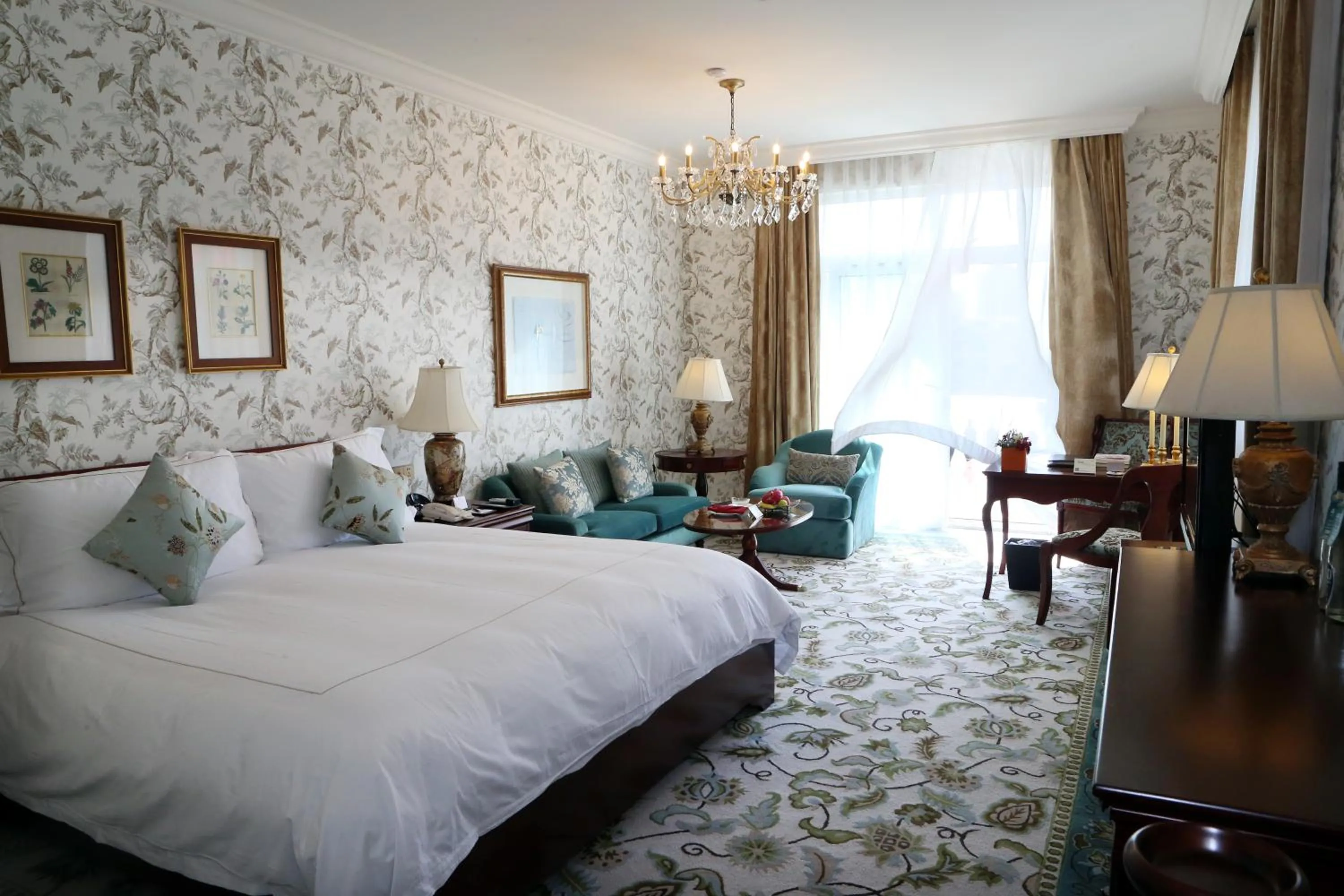 bunk bed, Bed in Hong Qiao State Guest House