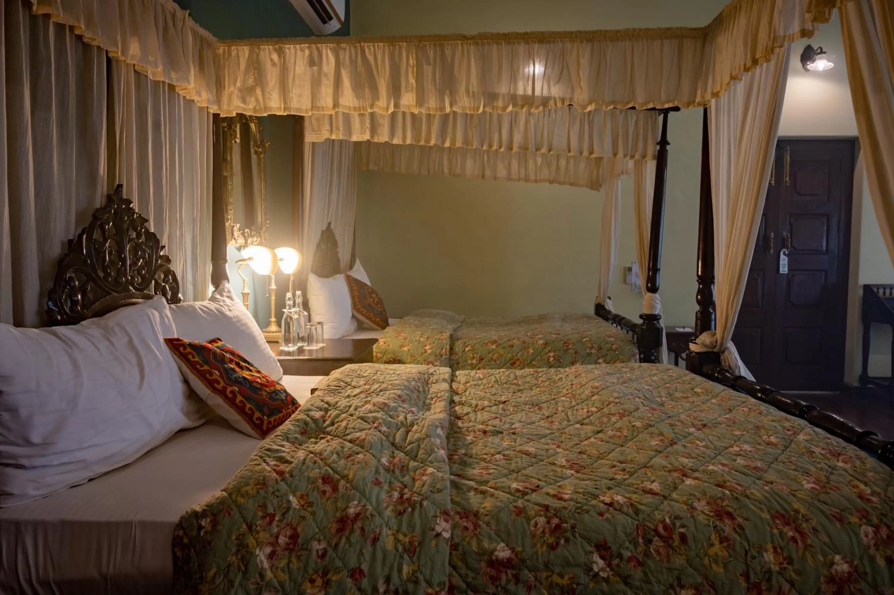 Bed in Tree of Life Resort Dehradun Foothills