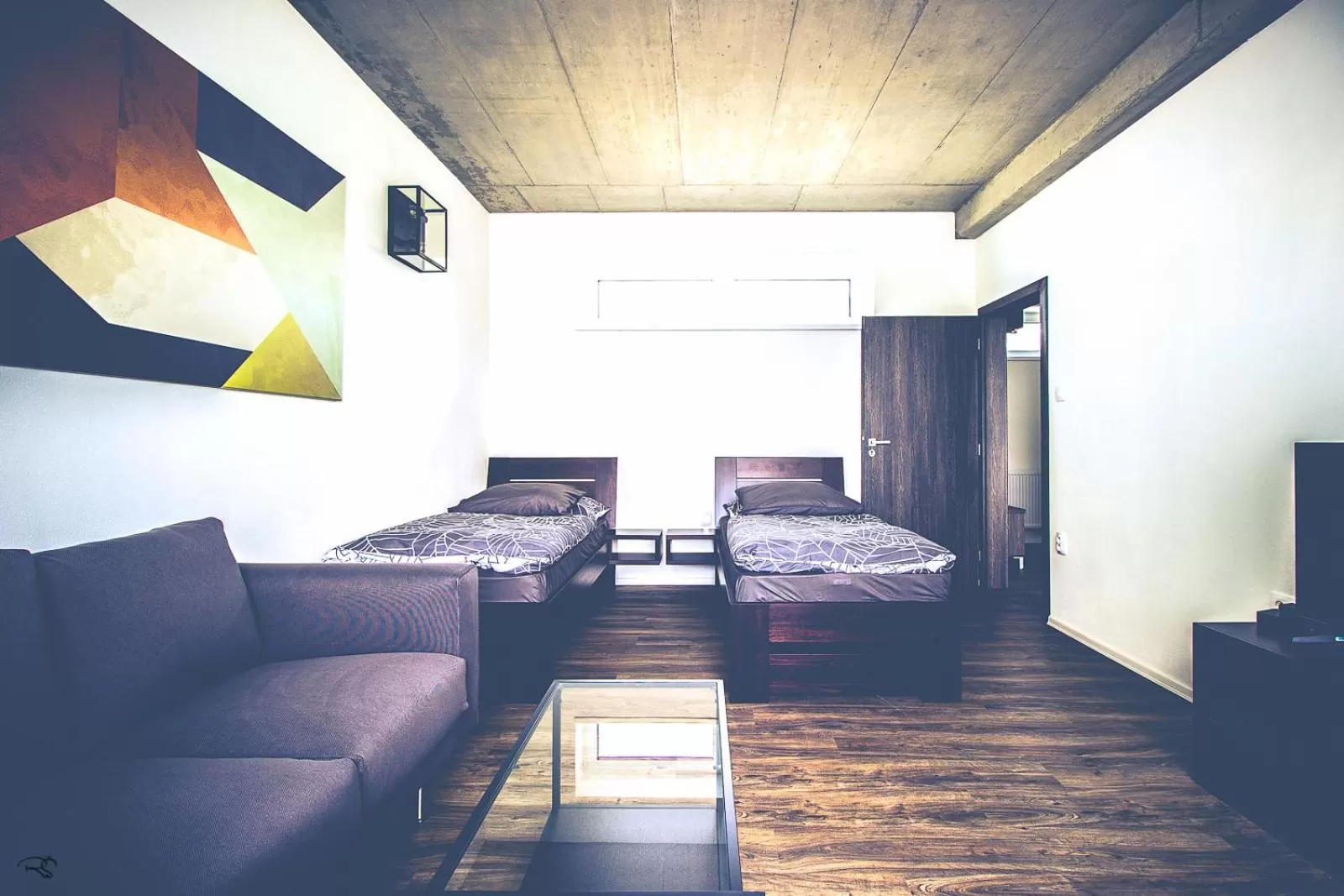 Living room in HOTEL 63