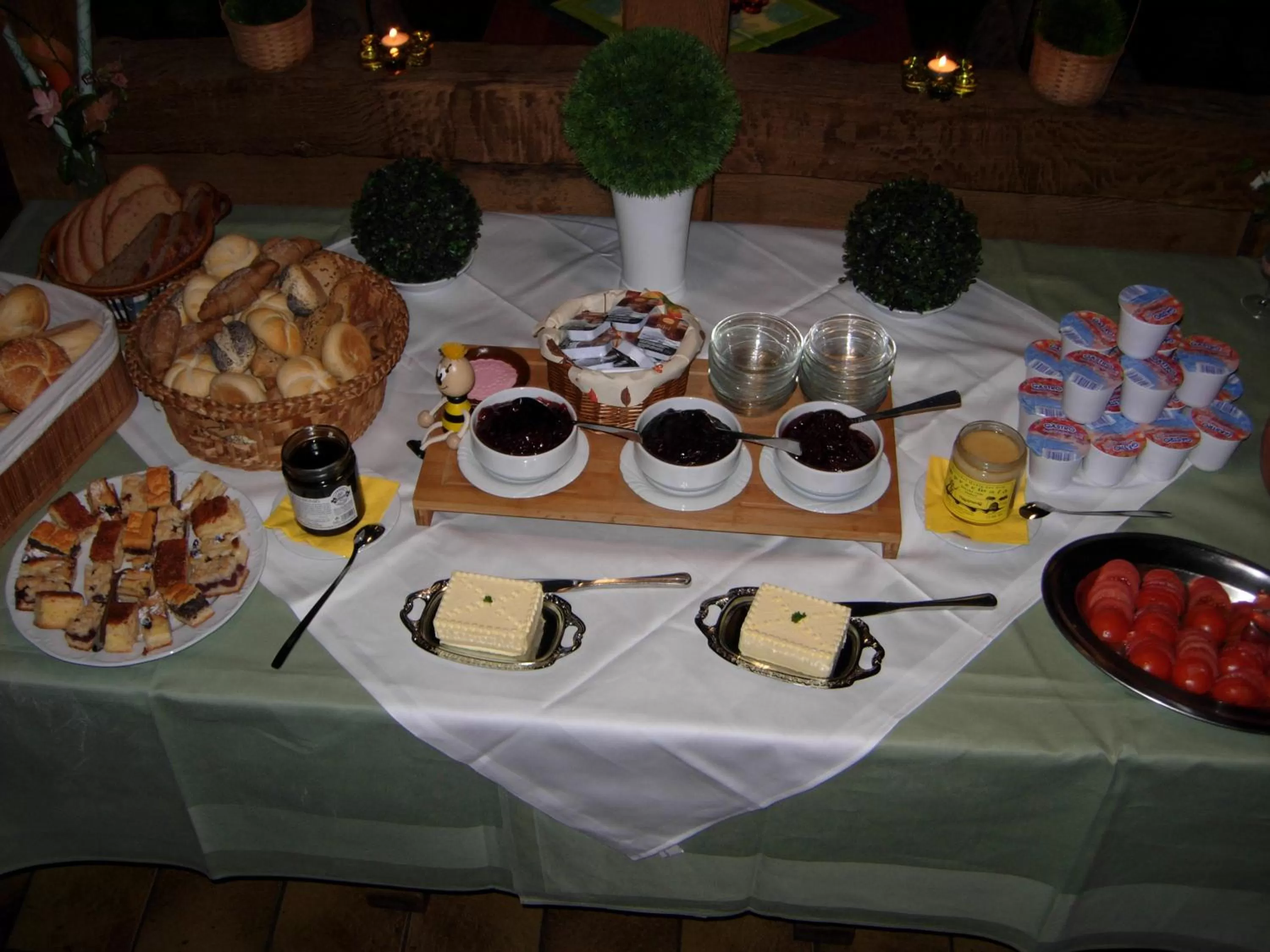 Food and drinks in Hotel-Restaurant Johanneshof