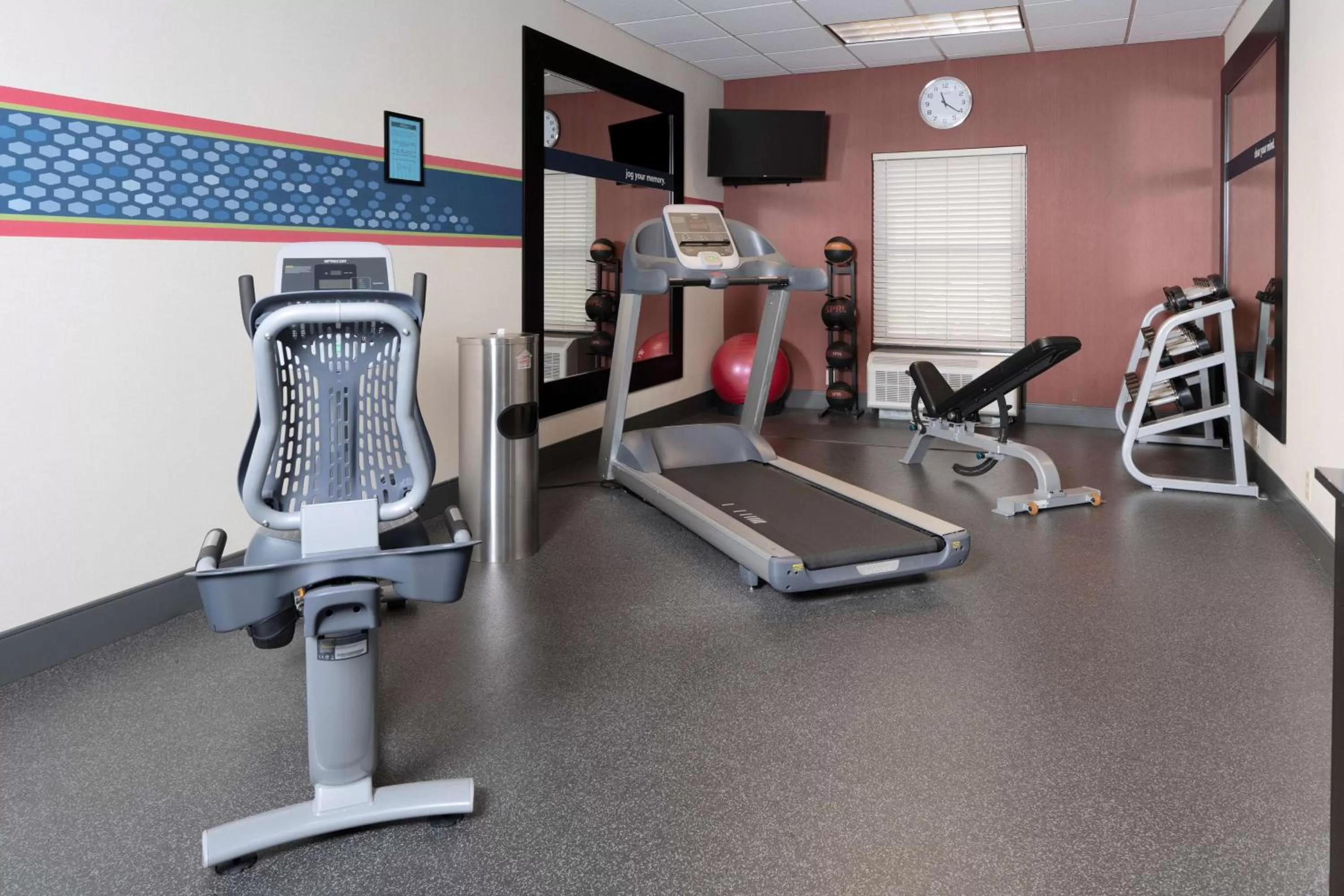 Fitness centre/facilities in Hampton Inn Columbia