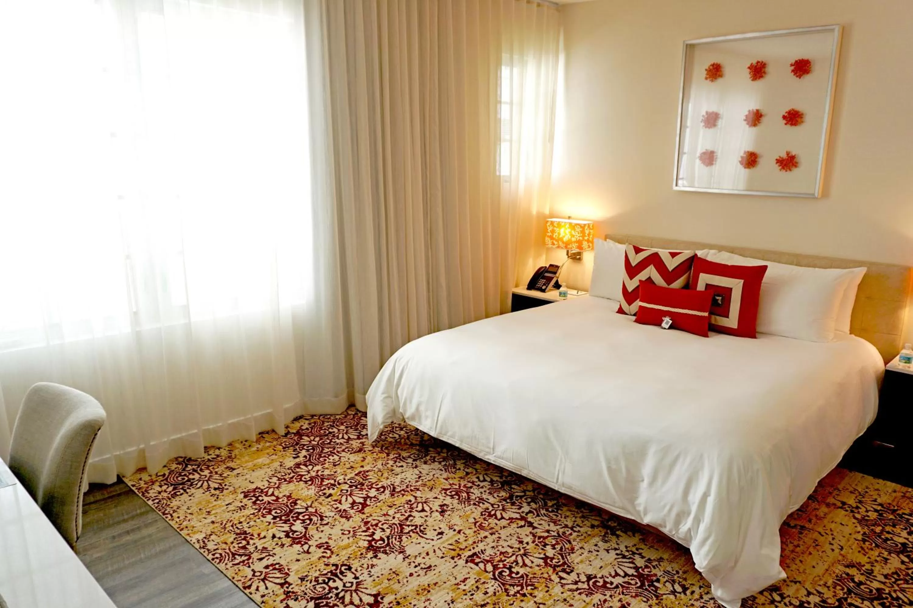 Bed in The Marlin Hotel