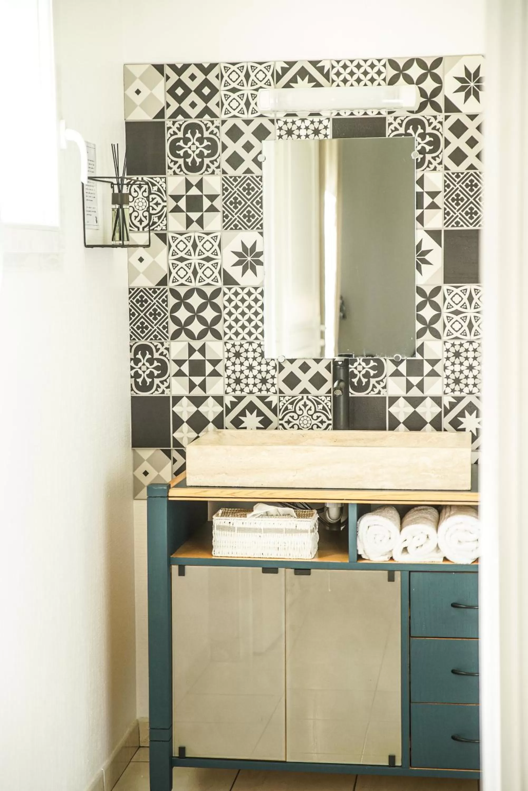 Bathroom in La Girouardière