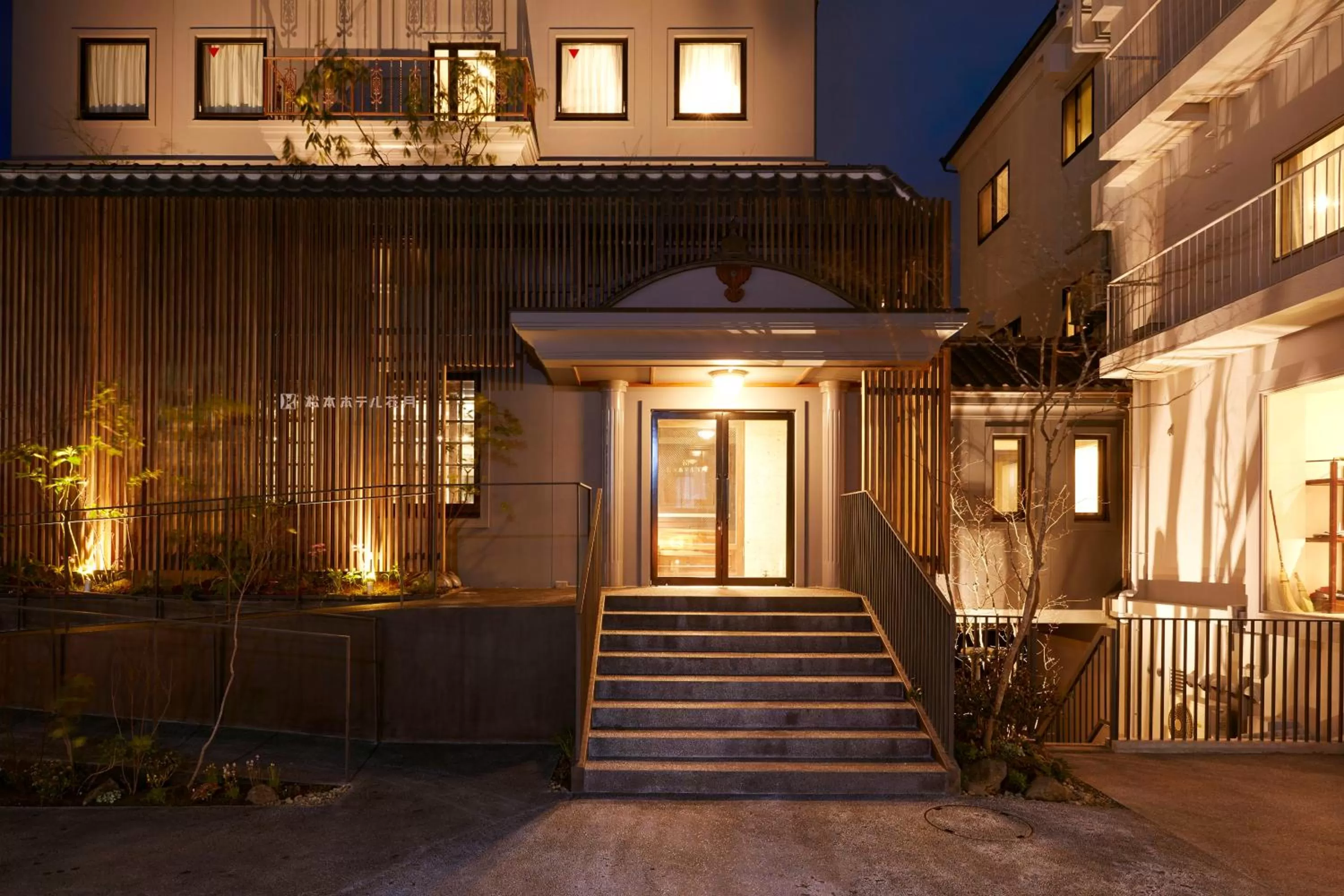 Property building in Matsumoto Hotel Kagetsu