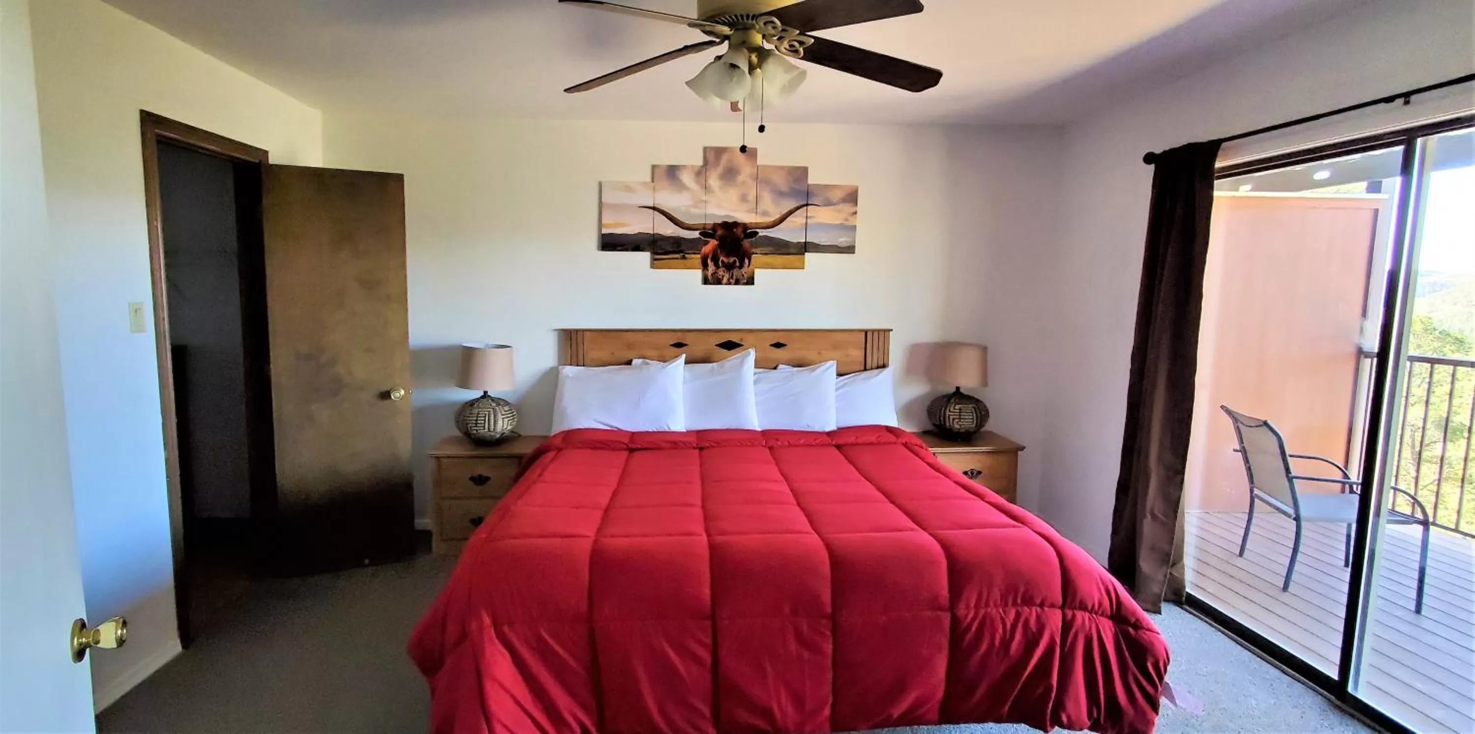 Bed in High Sierra Condominiums