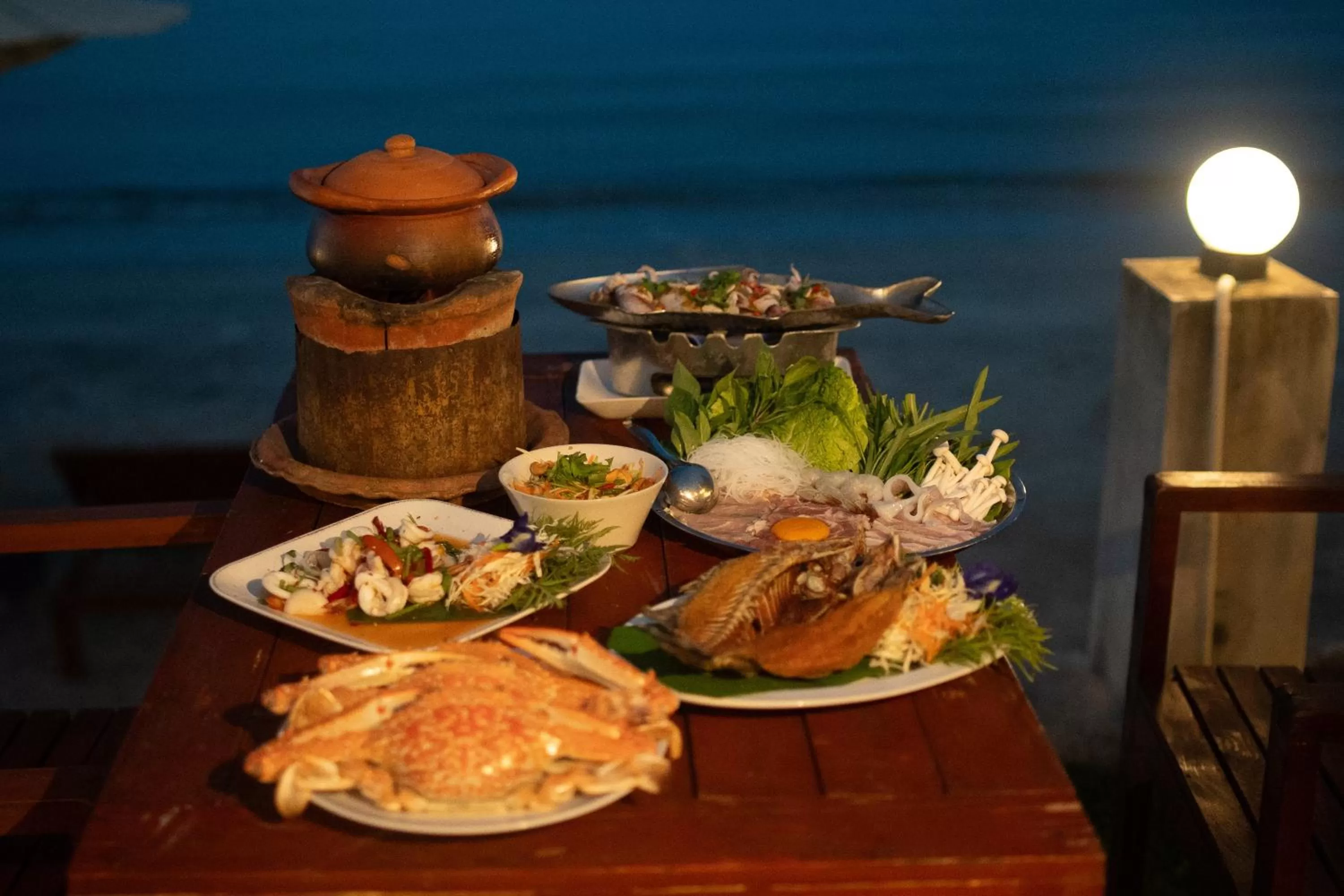 Food in Janpa Resort