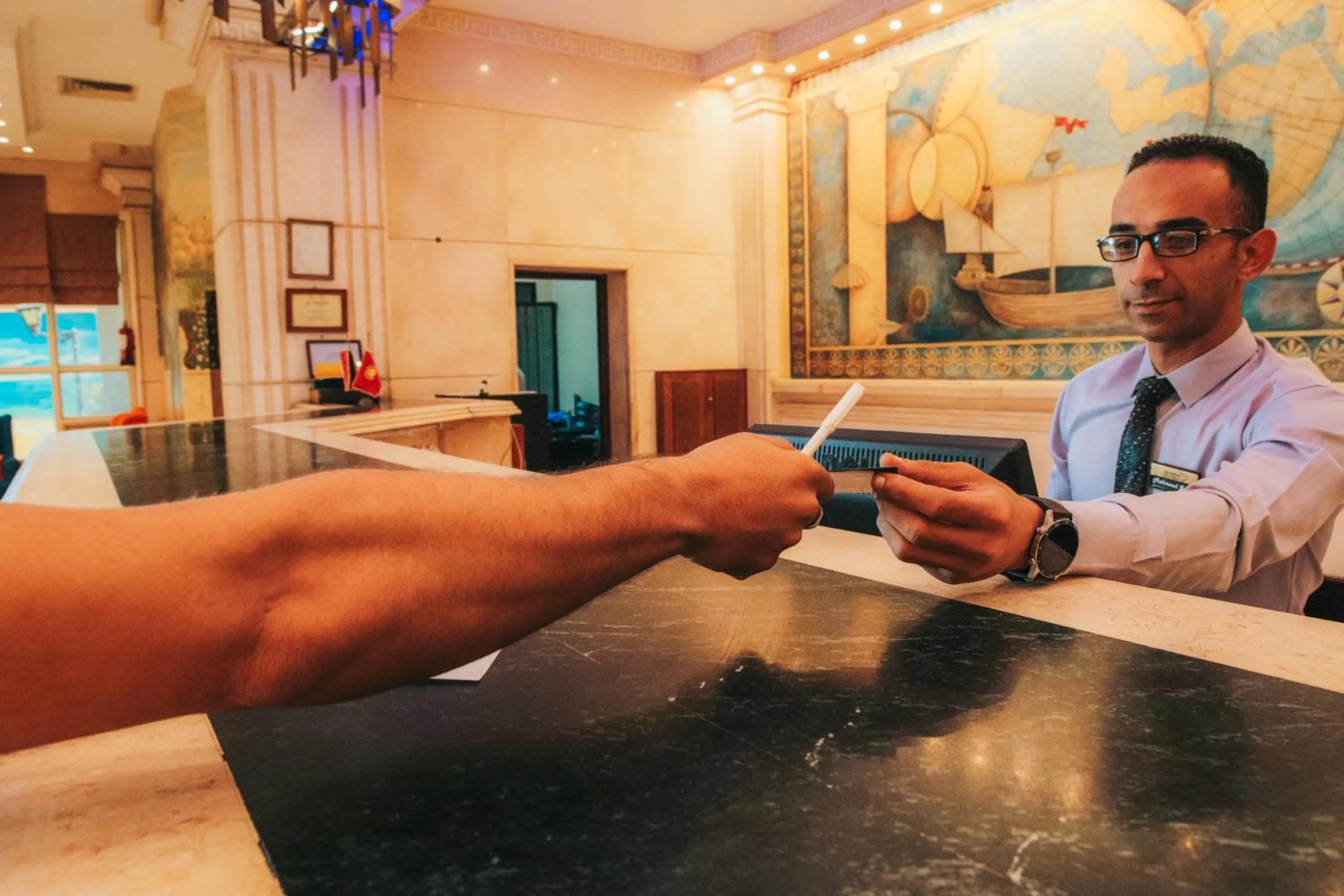 Staff in Aracan Portsaid