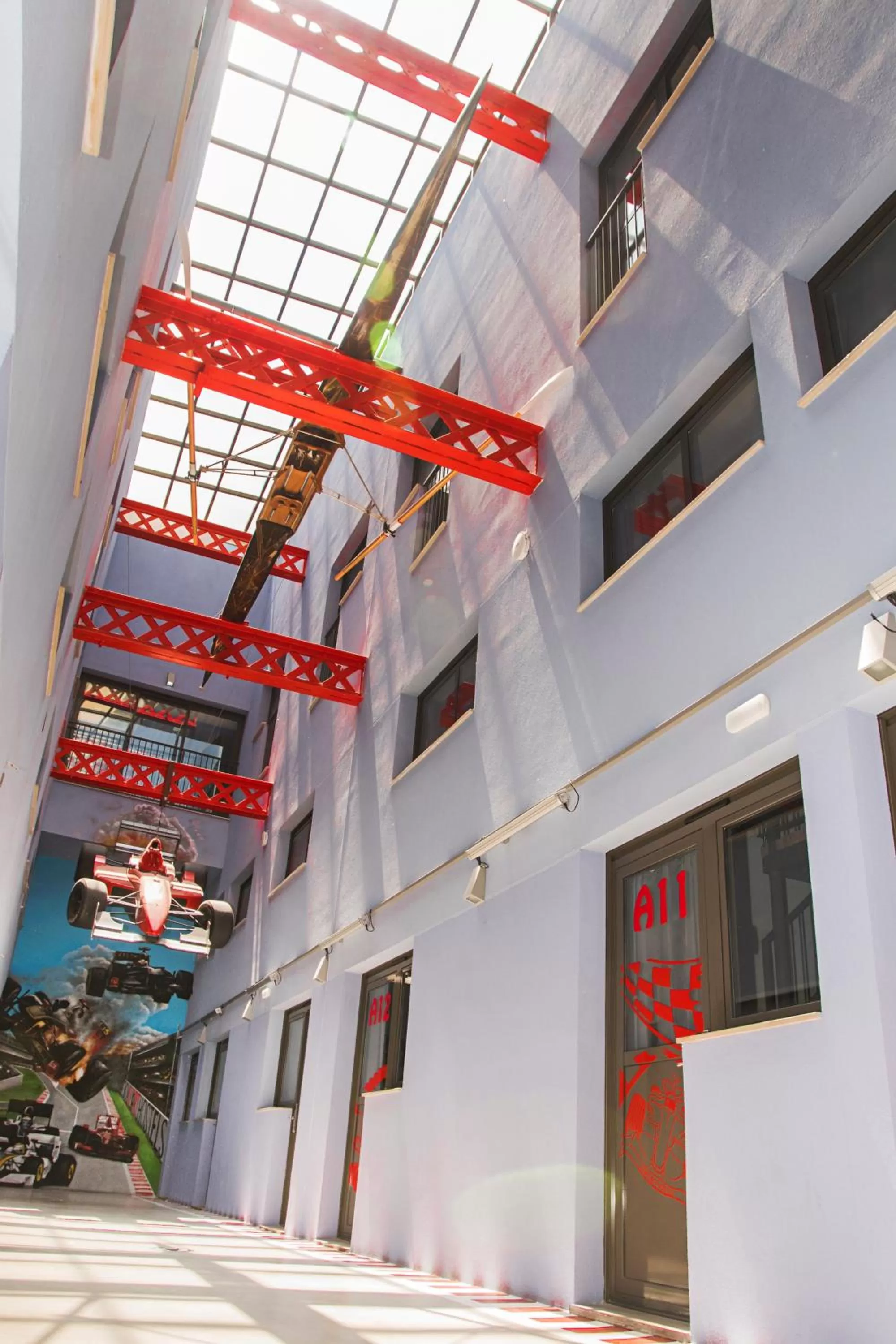 Property building in BcnSportHostels