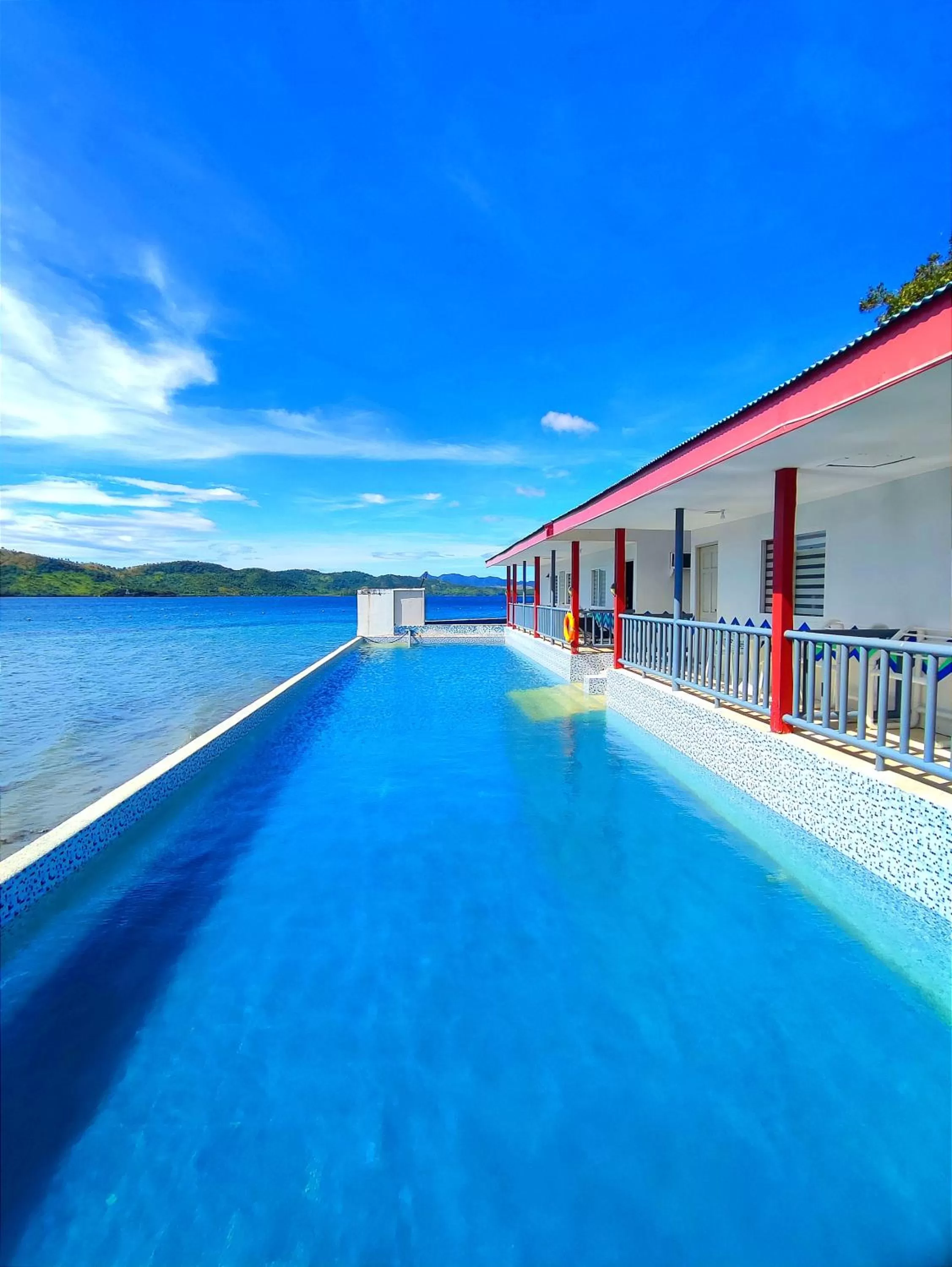Swimming pool in Coron Underwater Garden Resort