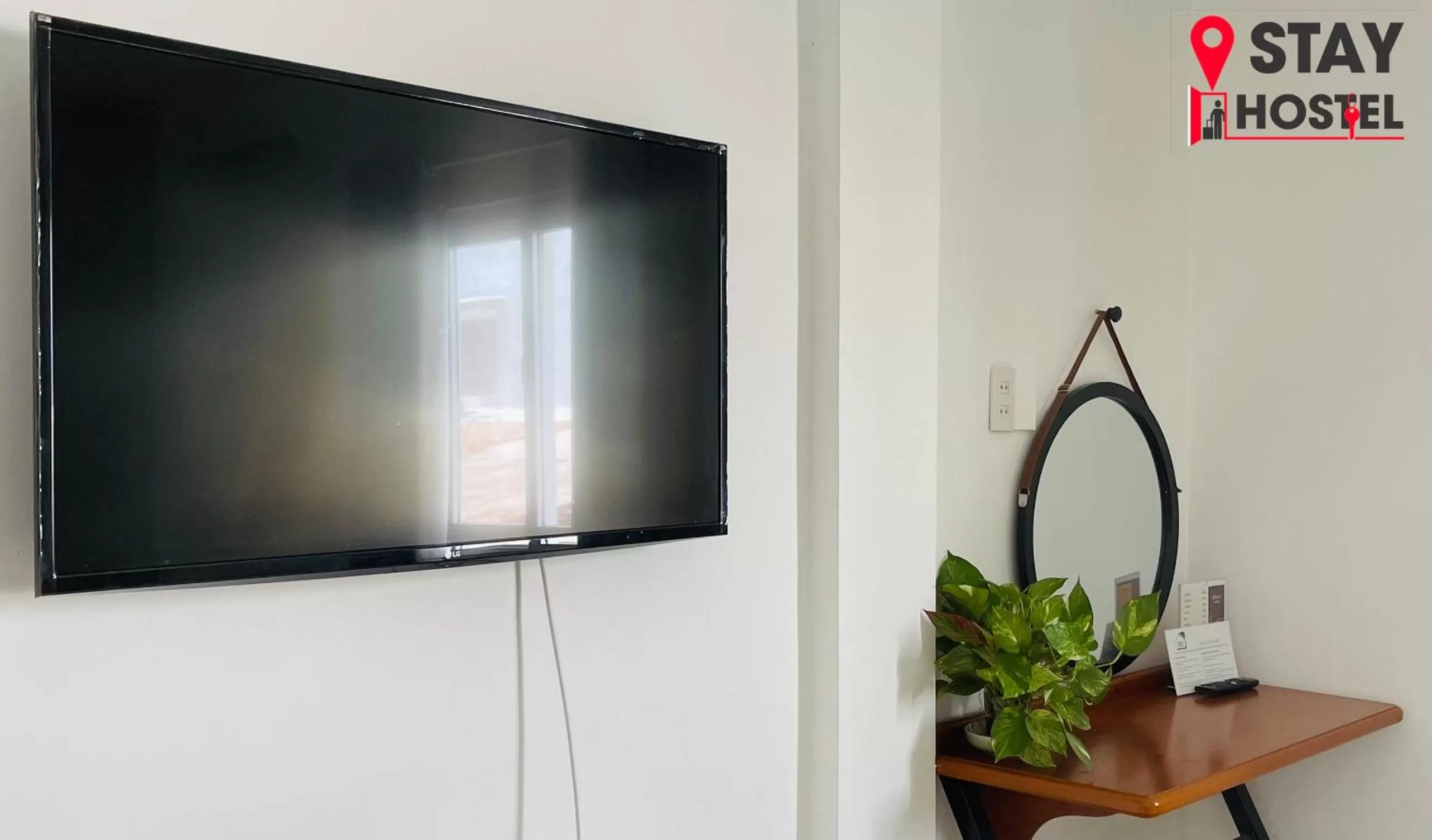 TV and multimedia in STAY hostel 2 - 350m from the ferry