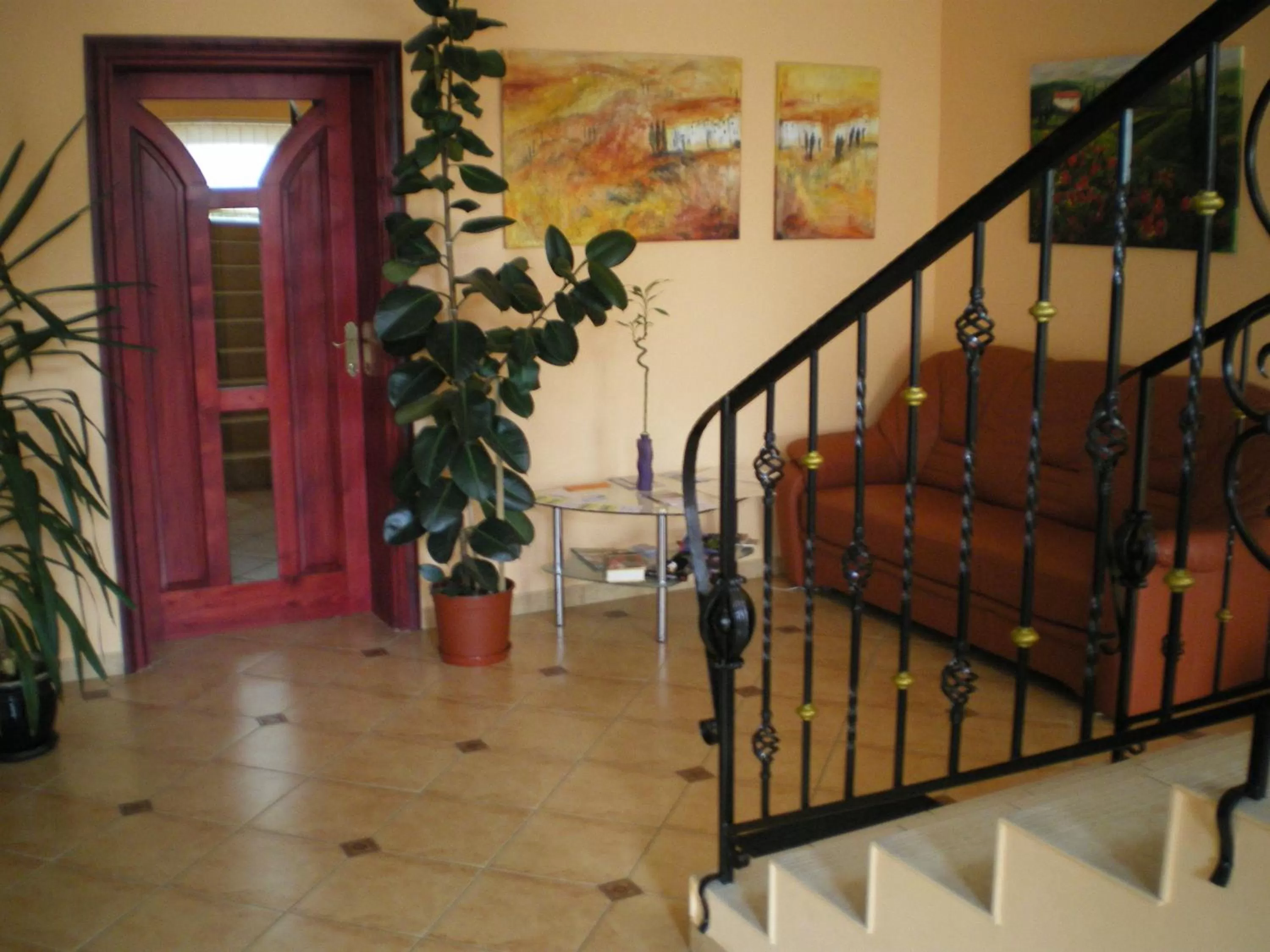 Decorative detail in Mediterrán Panzió