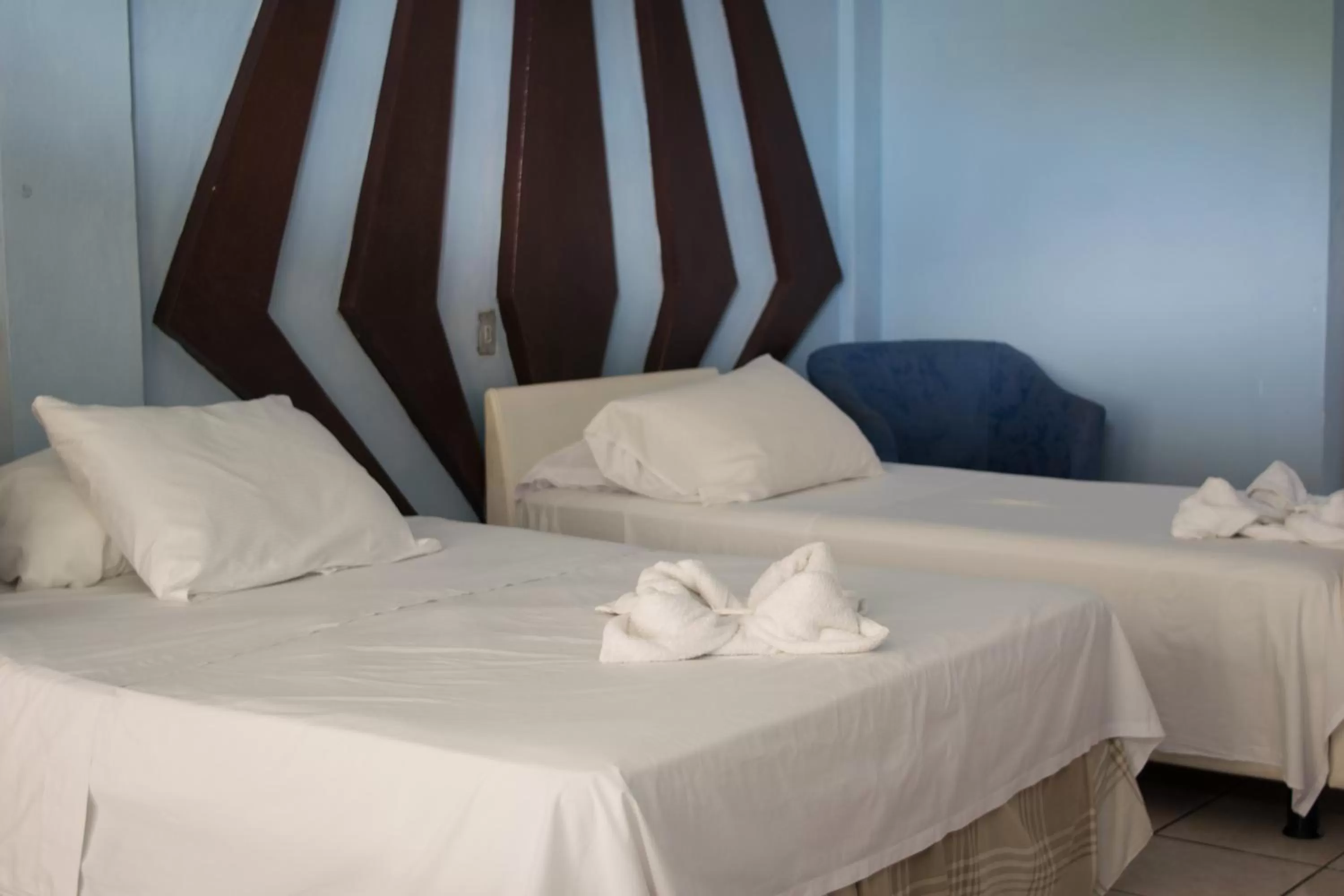 Bed in Hotel Valerie