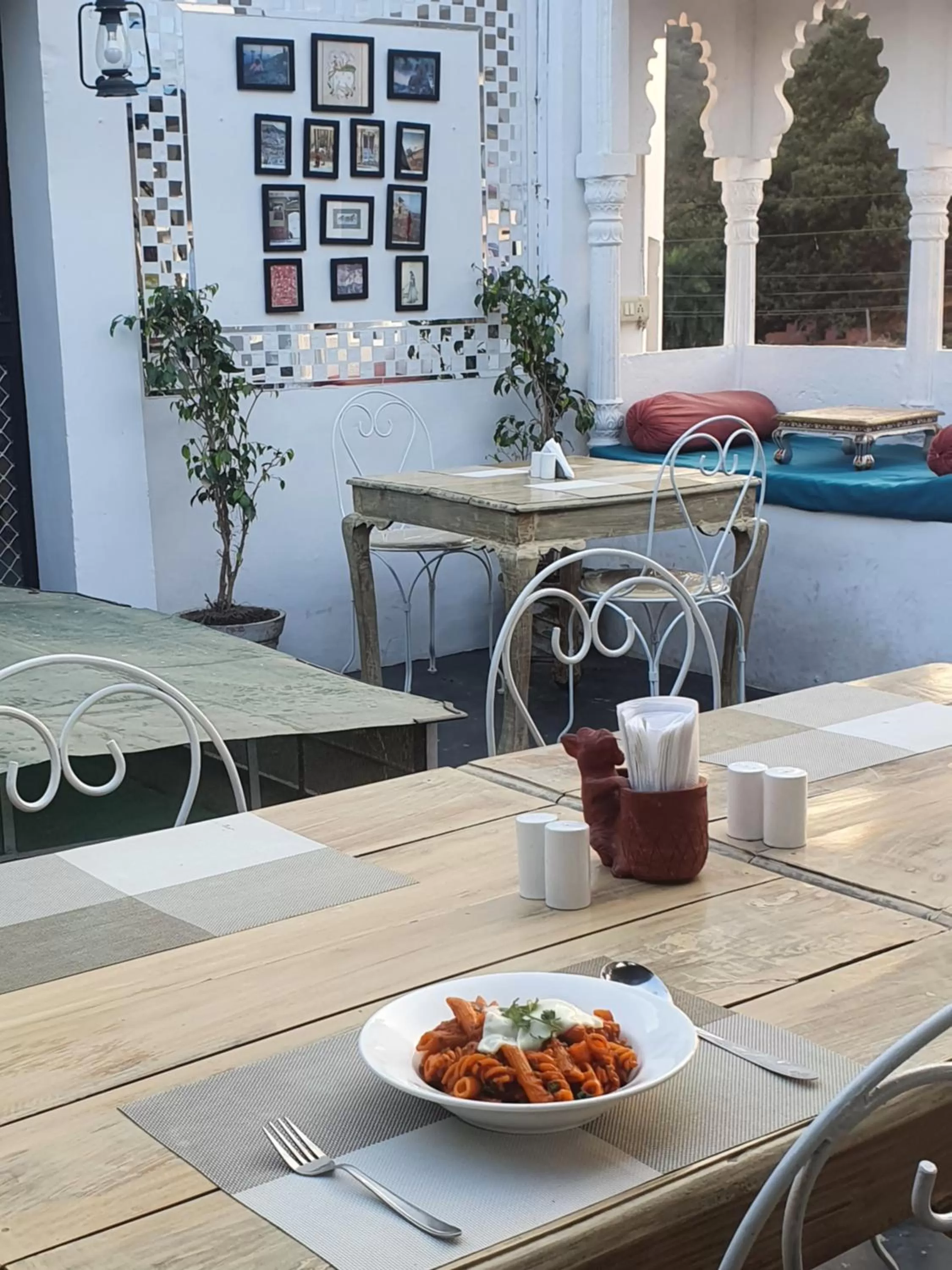 Dining area in Hotel Bundi House