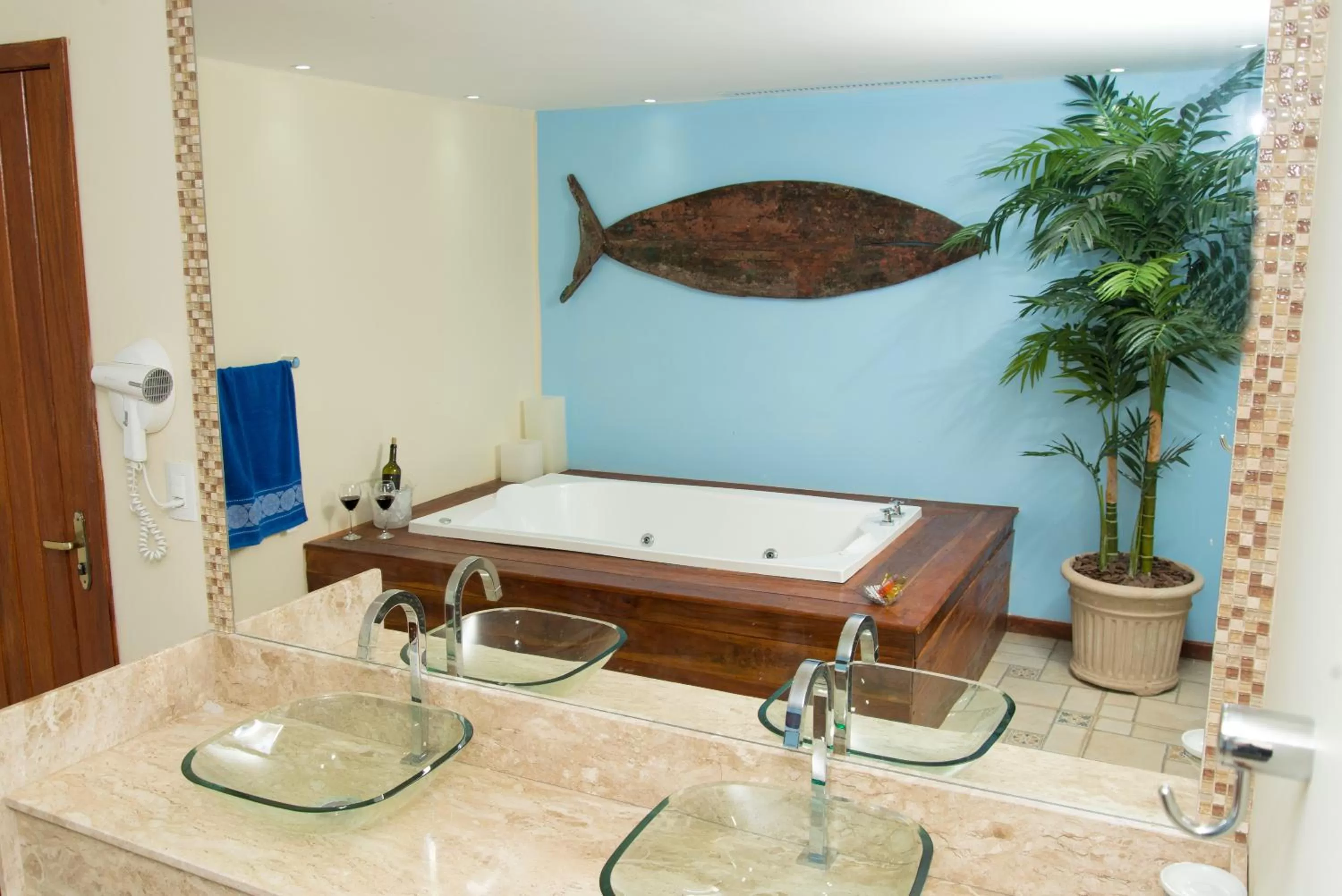 Decorative detail in Pousada La Dolce Vita