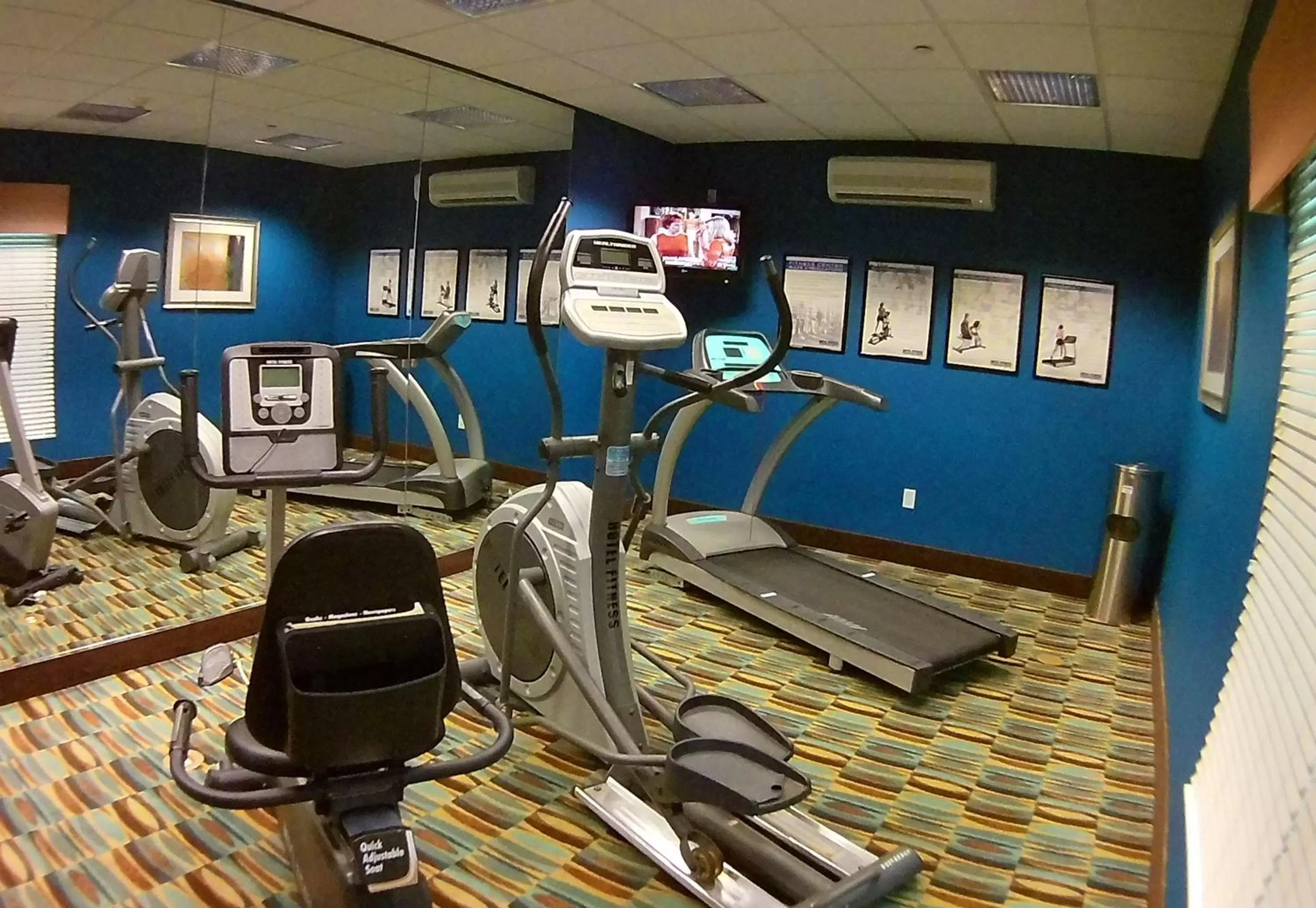 Fitness centre/facilities in Holiday Inn Express & Suites Lubbock Southwest – Wolfforth by IHG