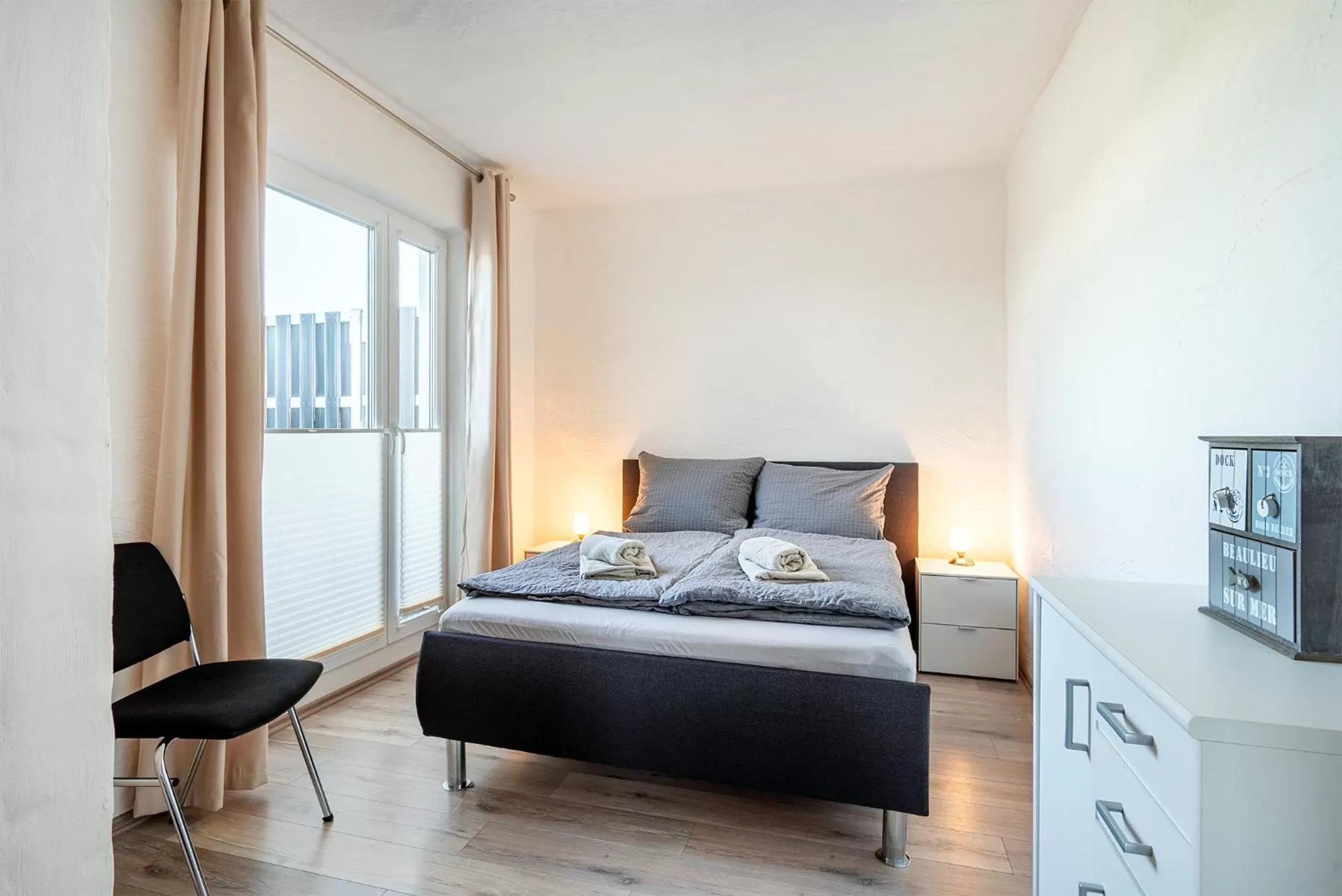 Bed in Villa Moorstern am Badesee Tannenhausen