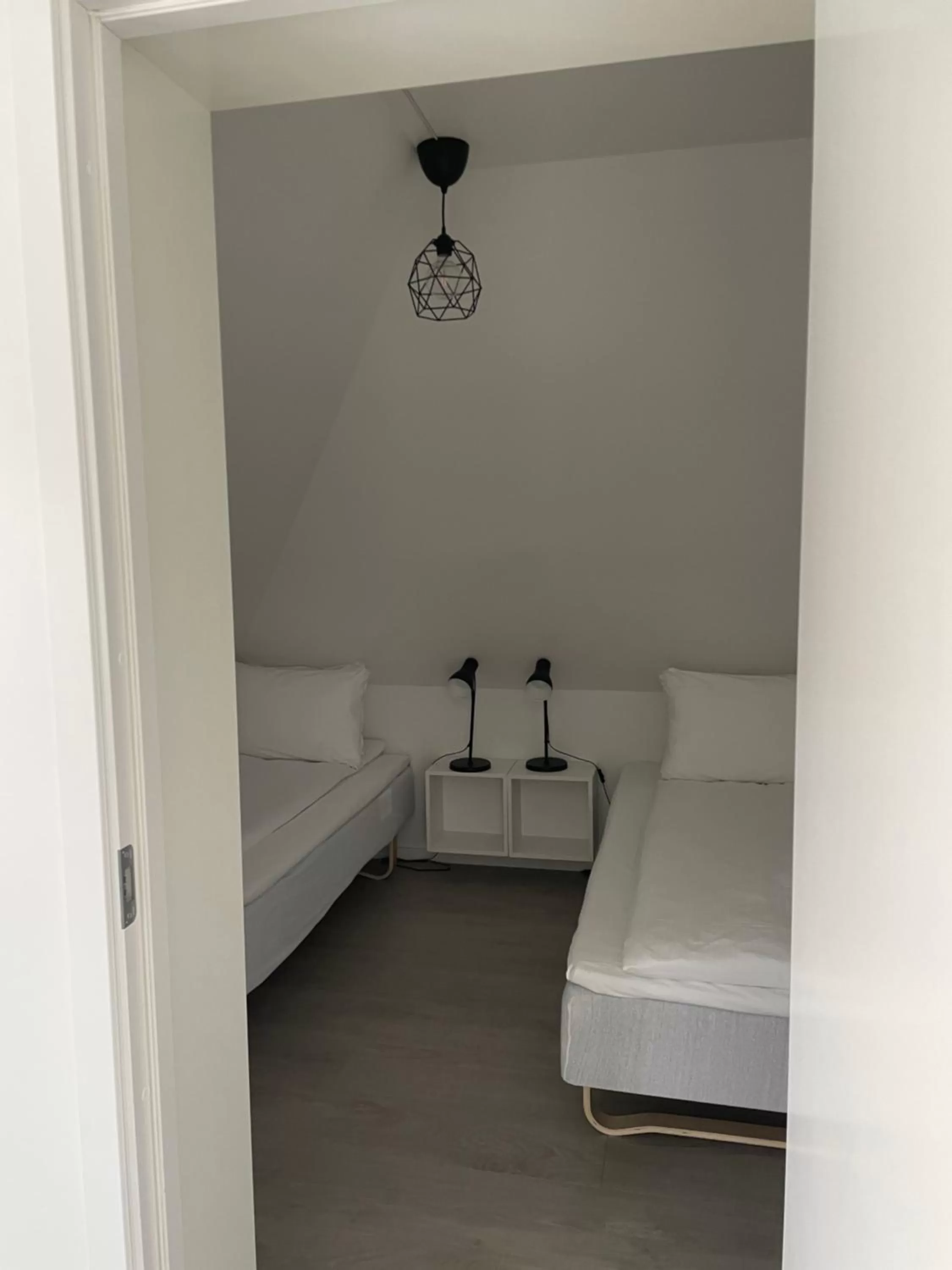 Bed in Magic Hotel & Apartments Kløverhuset