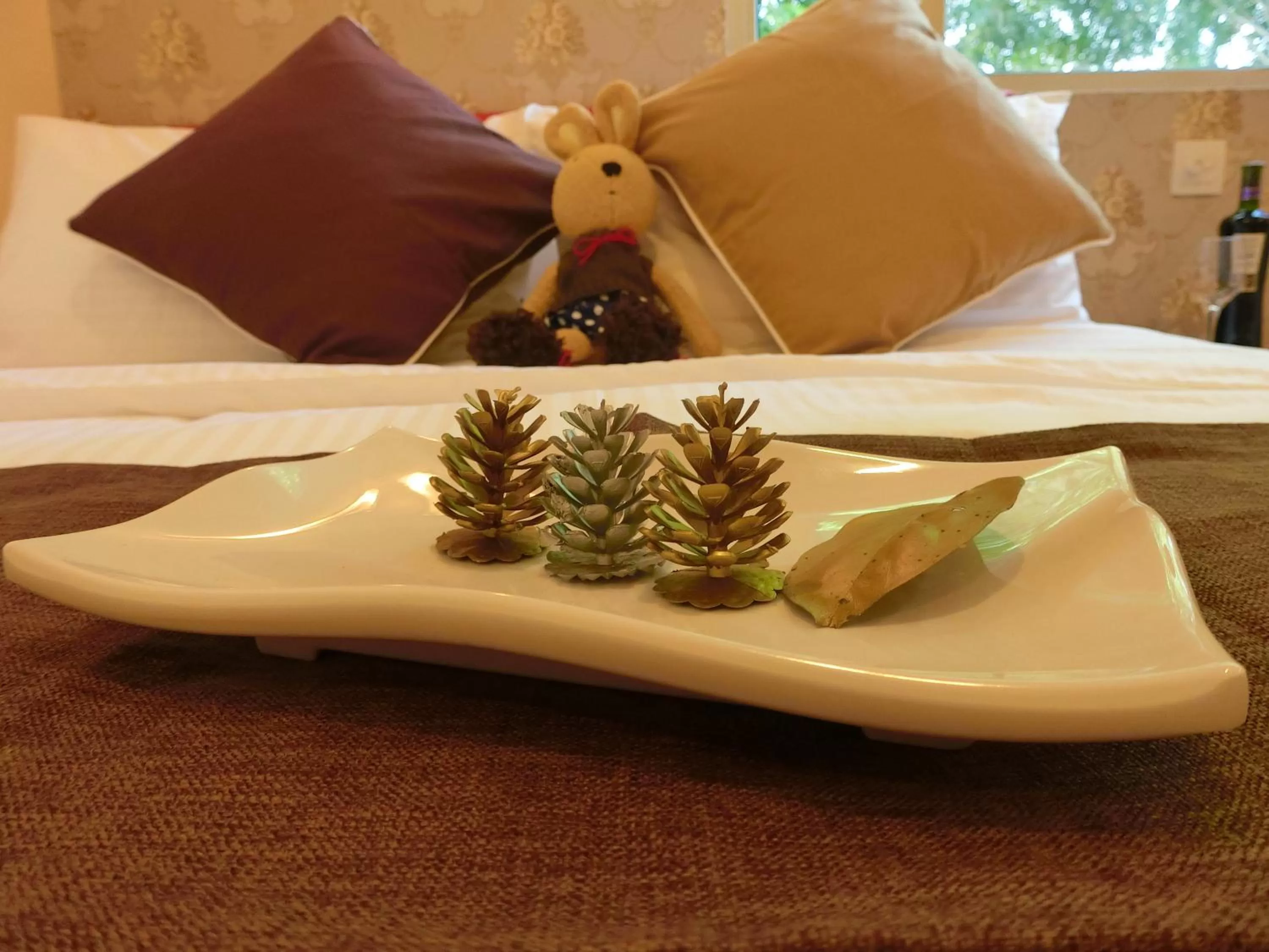 Bed in Carlsun Hotel