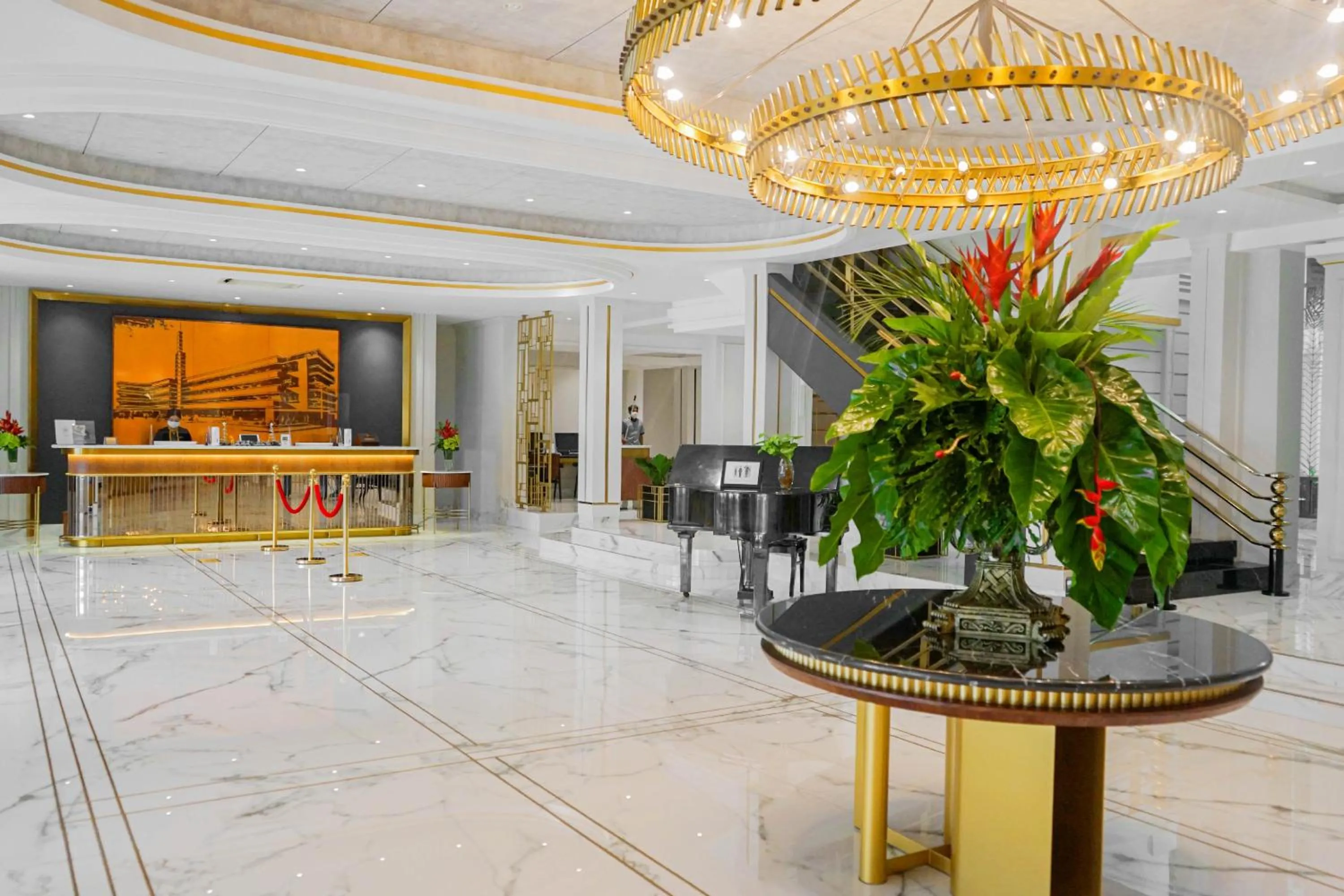 Lobby or reception in Hotel Savoy Homann
