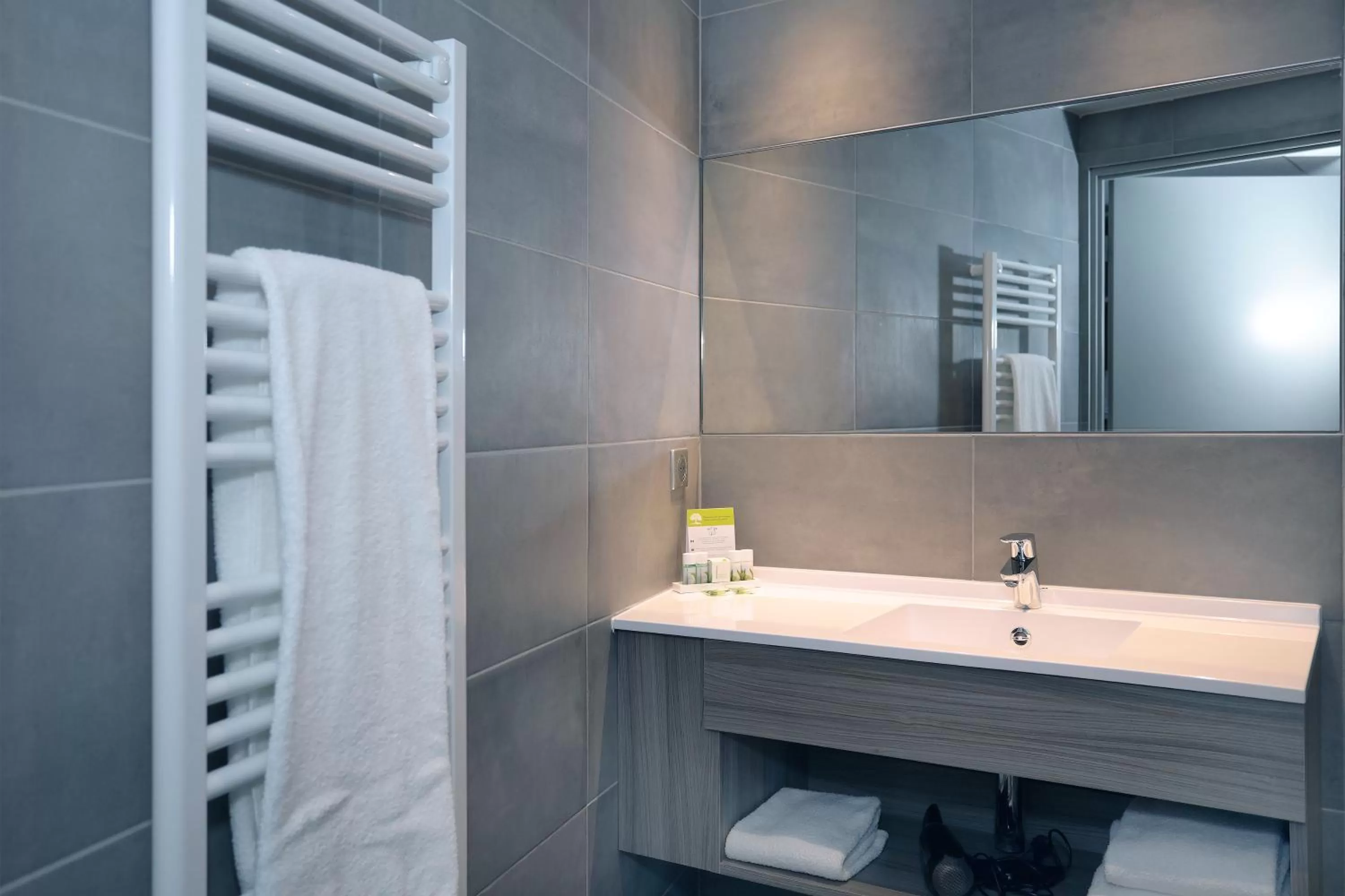 Shower in Best Western Linko Aubagne