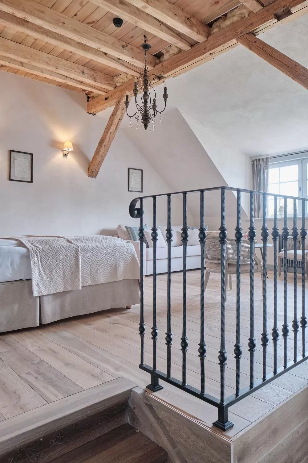 Photo of the whole room, Bed in Pałac Kamieniec