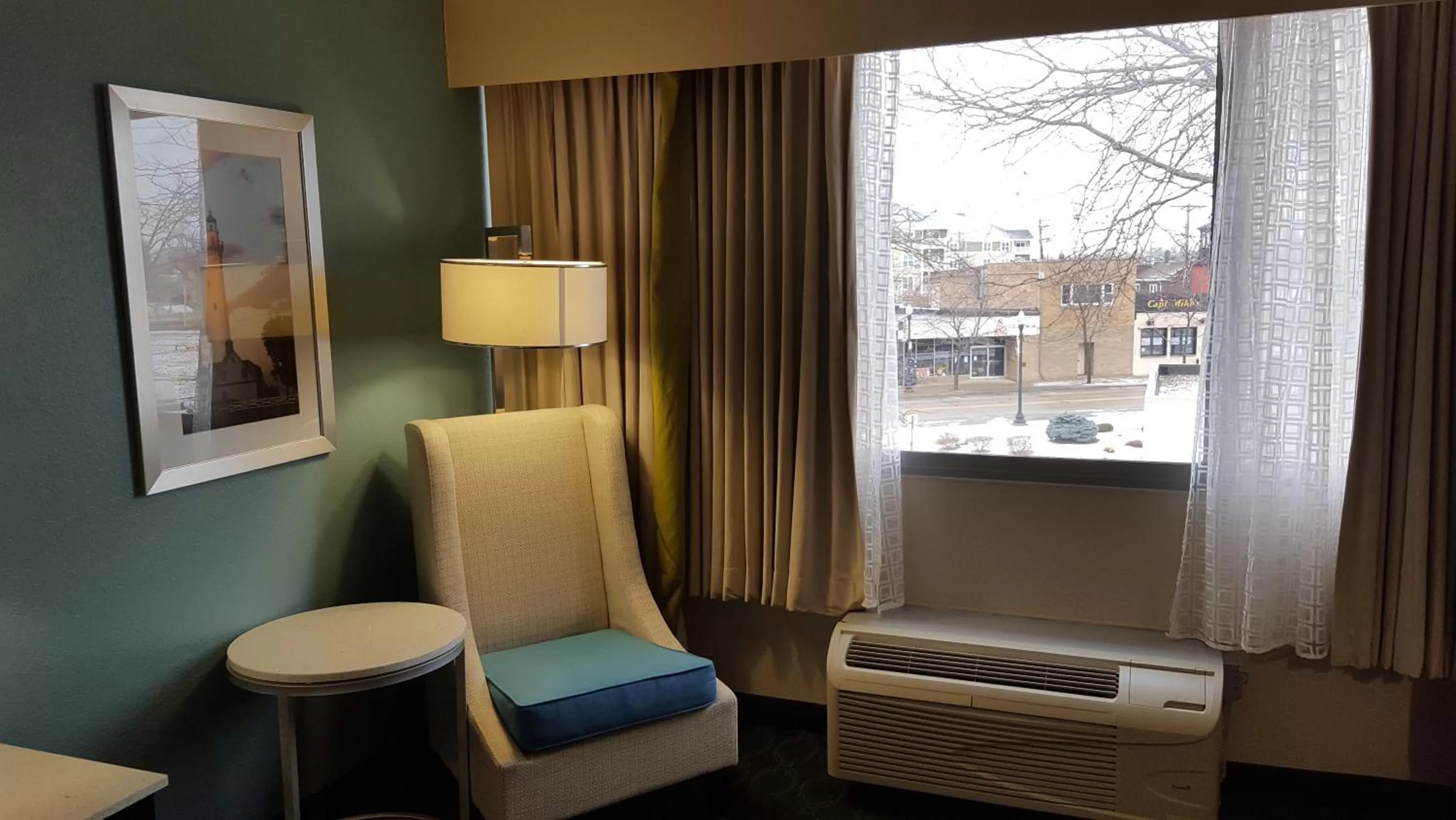 Street view in Wyndham Garden Kenosha Harborside