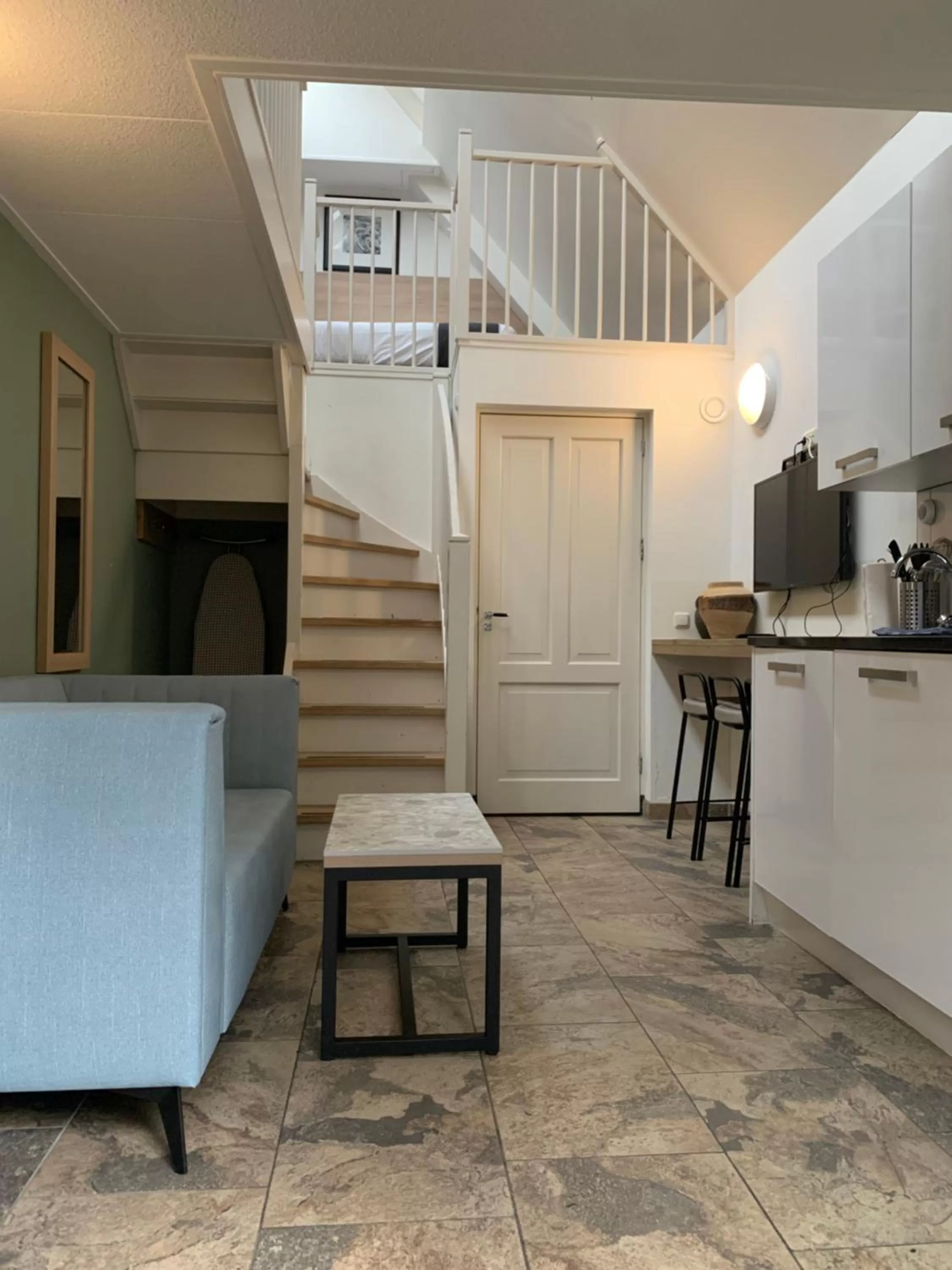 Living room in Plantage Garden Apartments