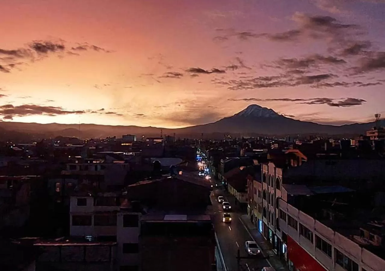 Property building in La Merced Plaza Hospedaje