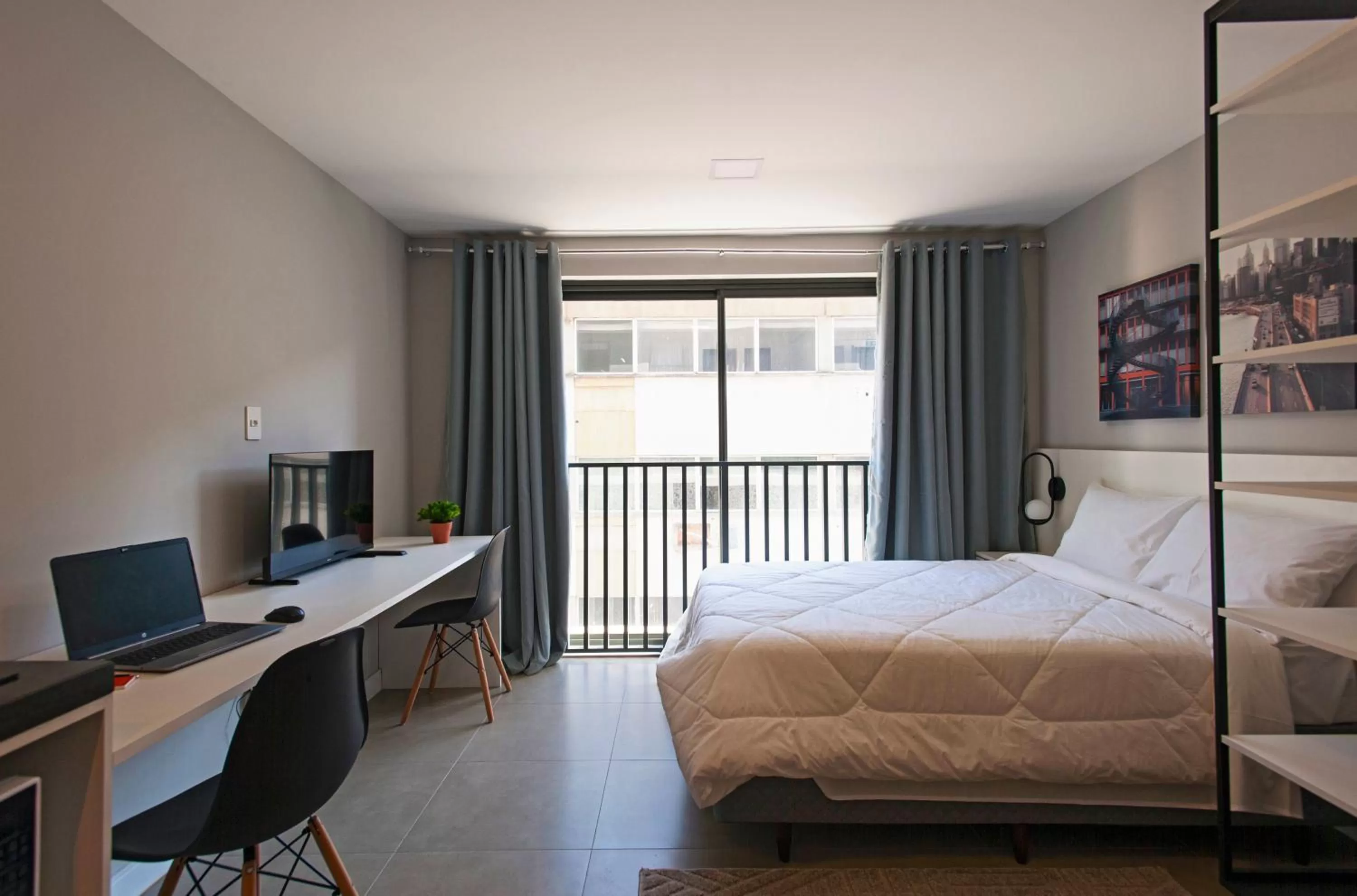 Bed in Cityhome GO 24 Porto Alegre