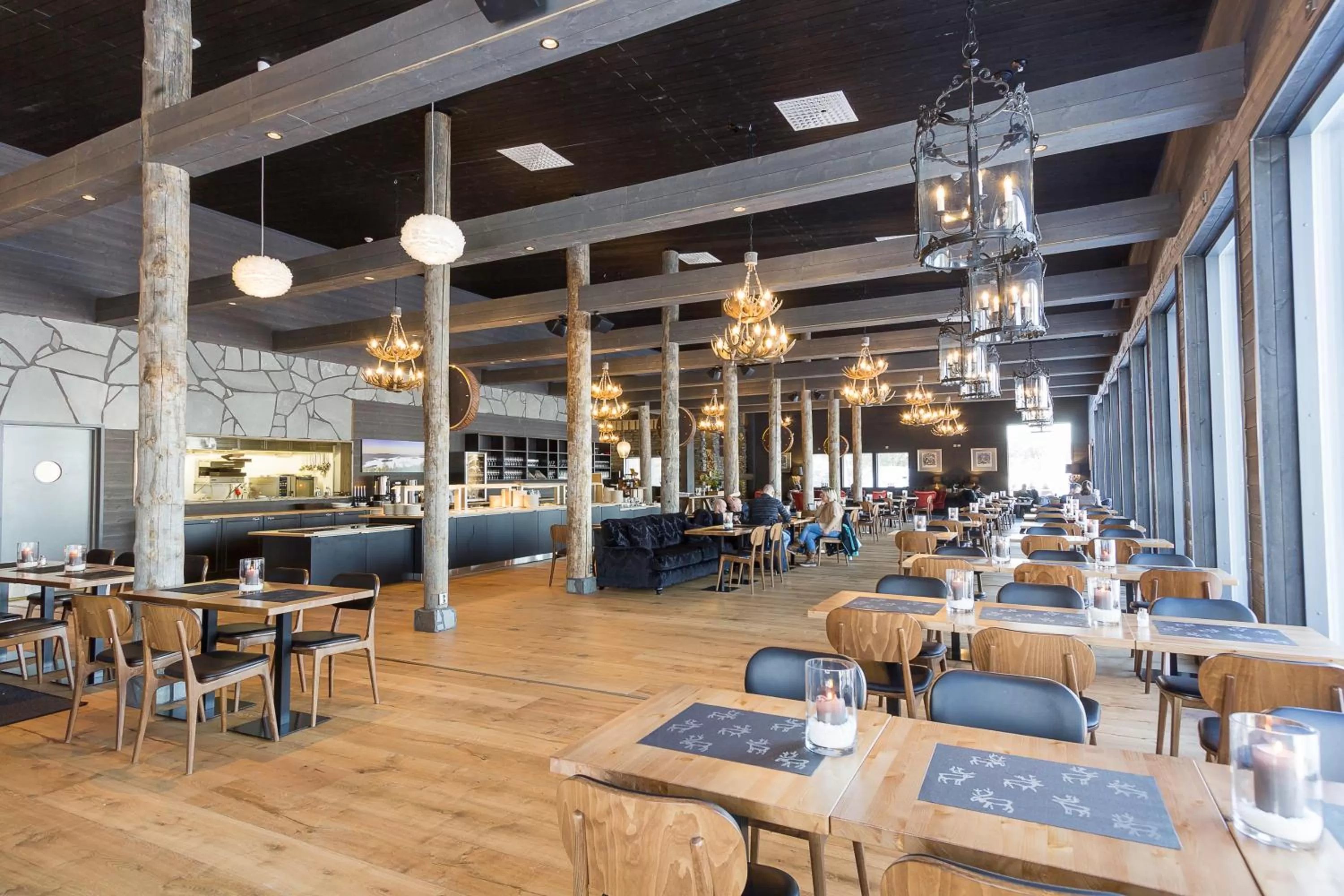 Restaurant/places to eat in Wilderness Hotel Inari & Igloos