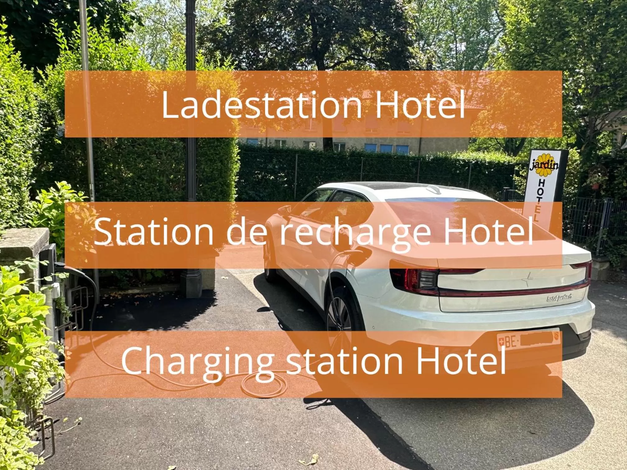 Parking in Hotel Jardin Bern