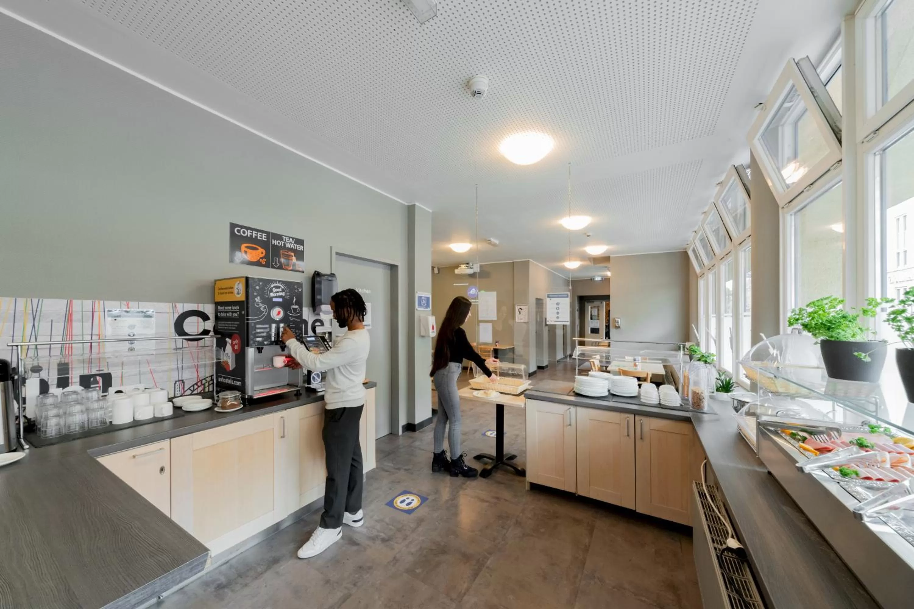 Buffet breakfast in a&o Köln Dom