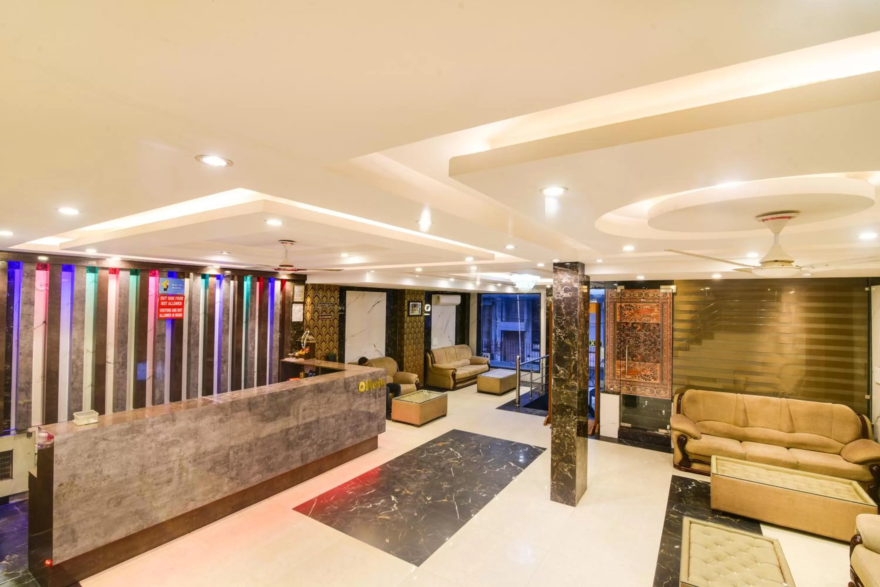 Lobby or reception in Olivia Hotels At Delhi Airport