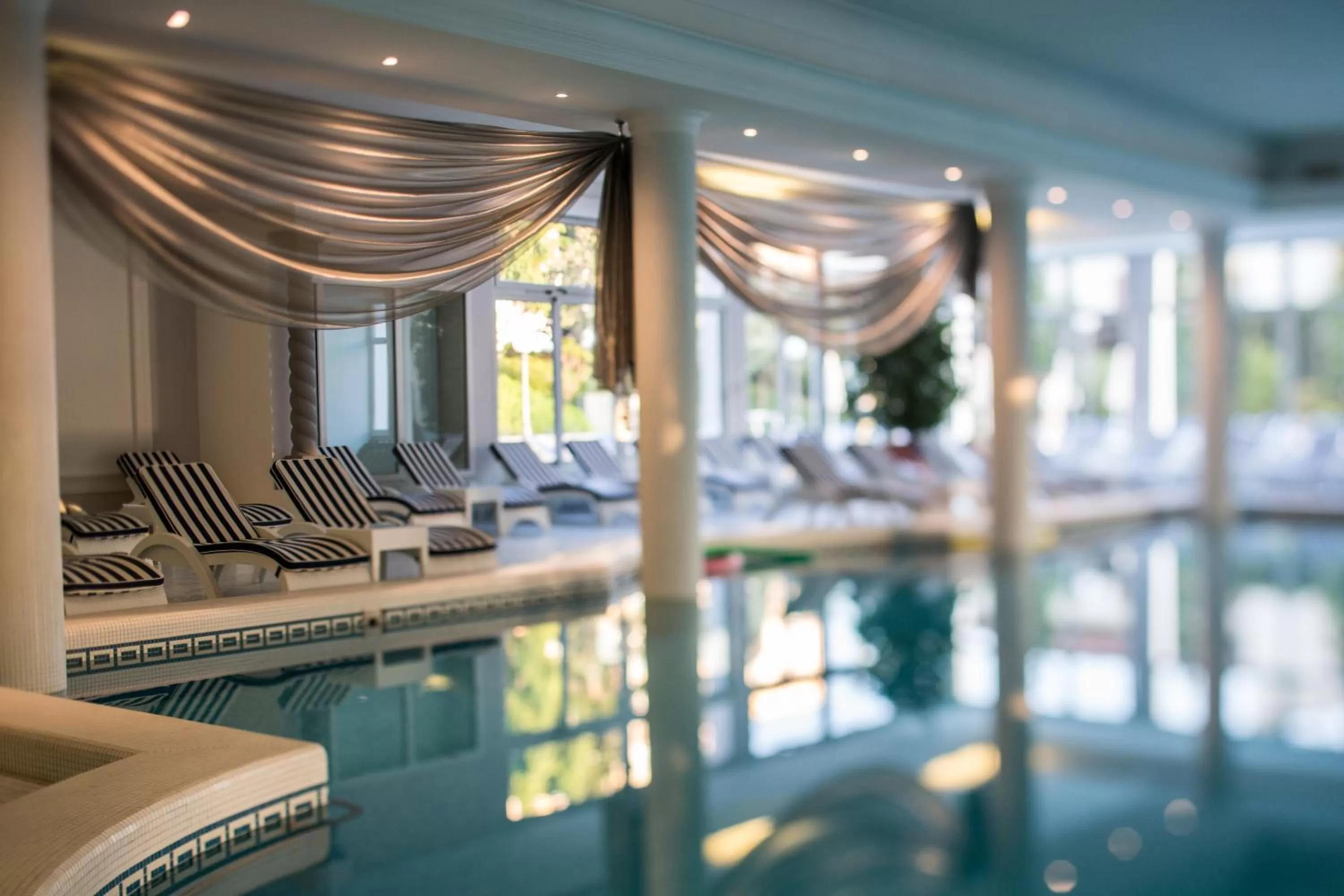 Swimming pool in Abano Grand Hotel