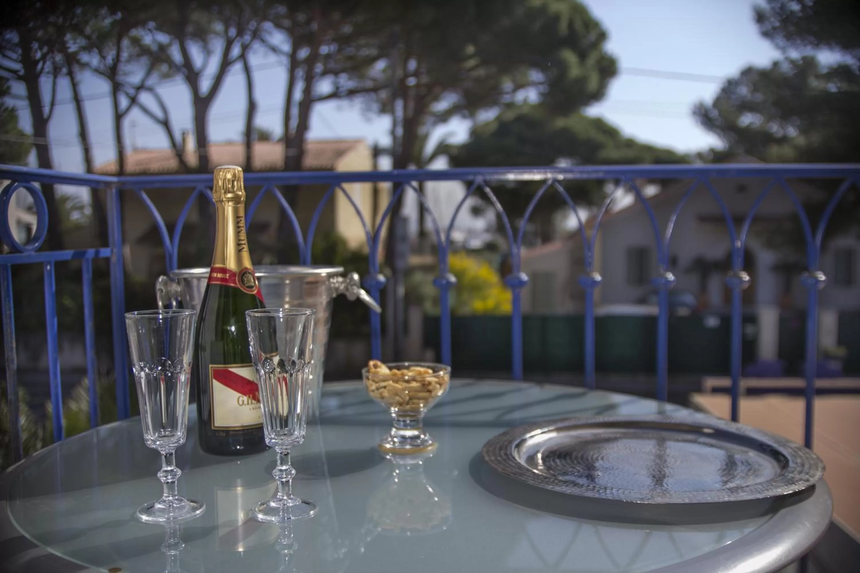 Balcony/Terrace in Hôtel Le Méditerranée