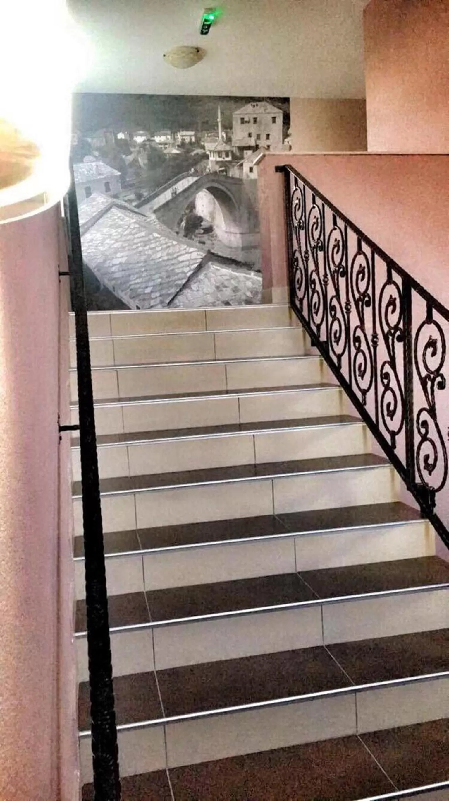 Lobby or reception, Bed in Motel Aura