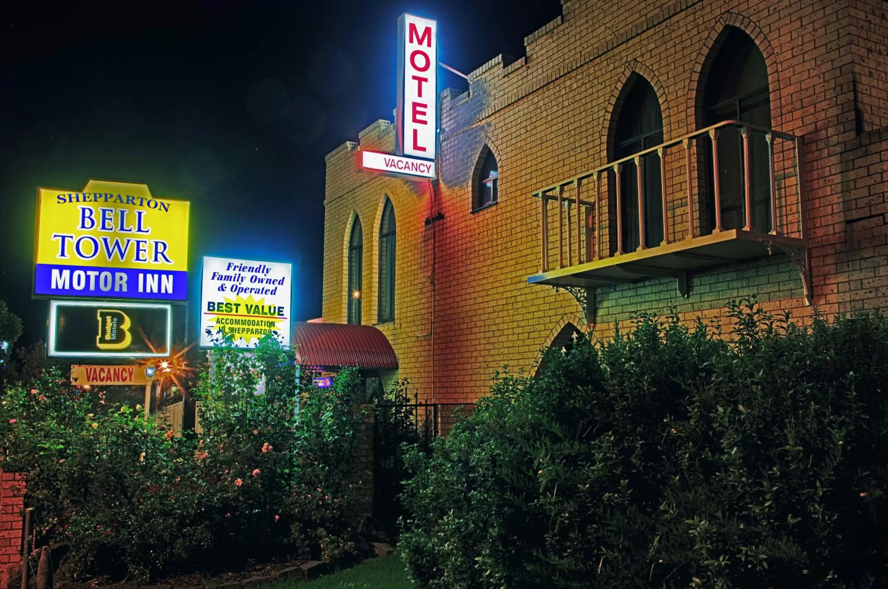 Property building in Belltower Motor Inn