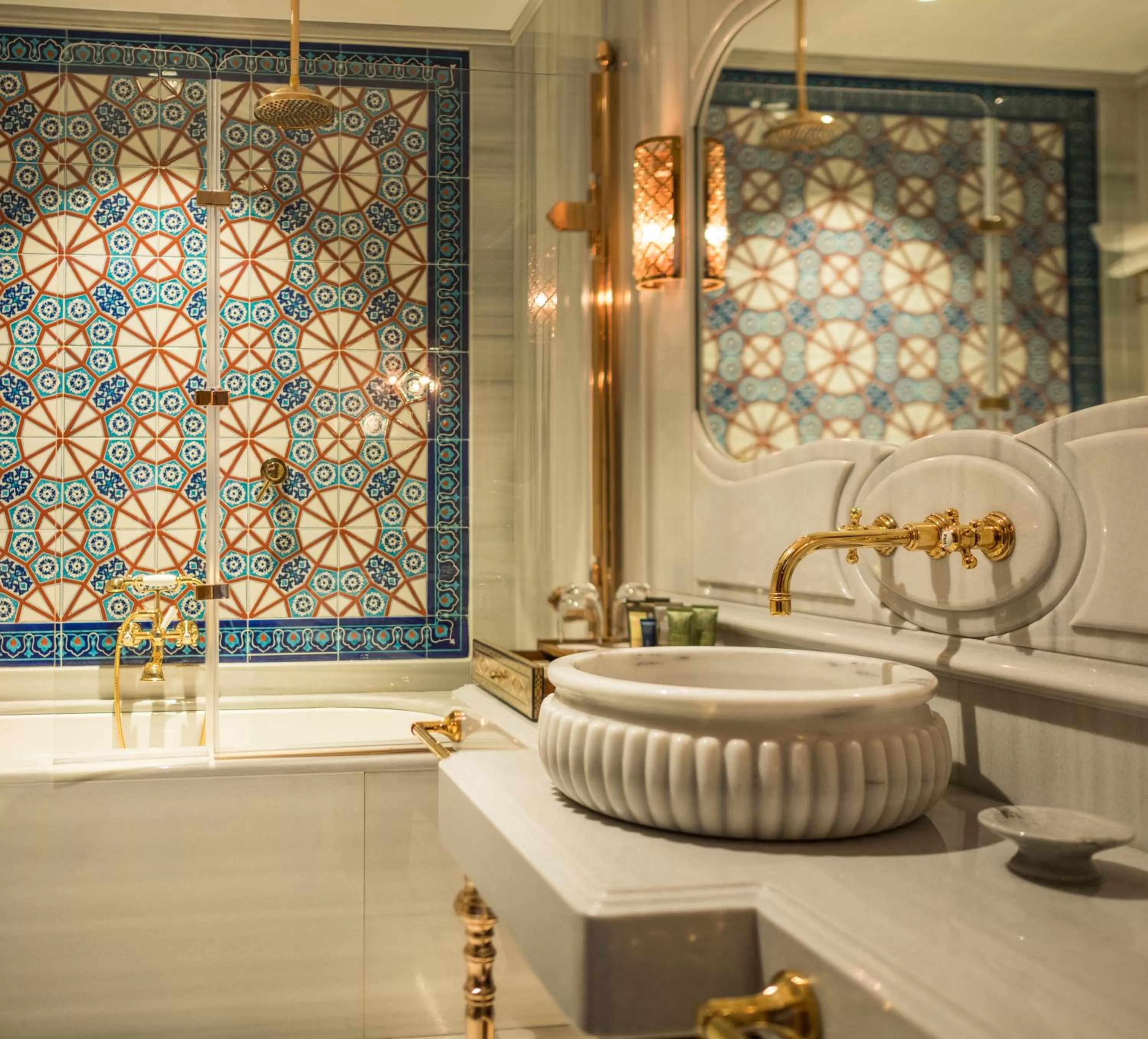 Bathroom in AJWA Sultanahmet - Preferred Hotels LVX Collection