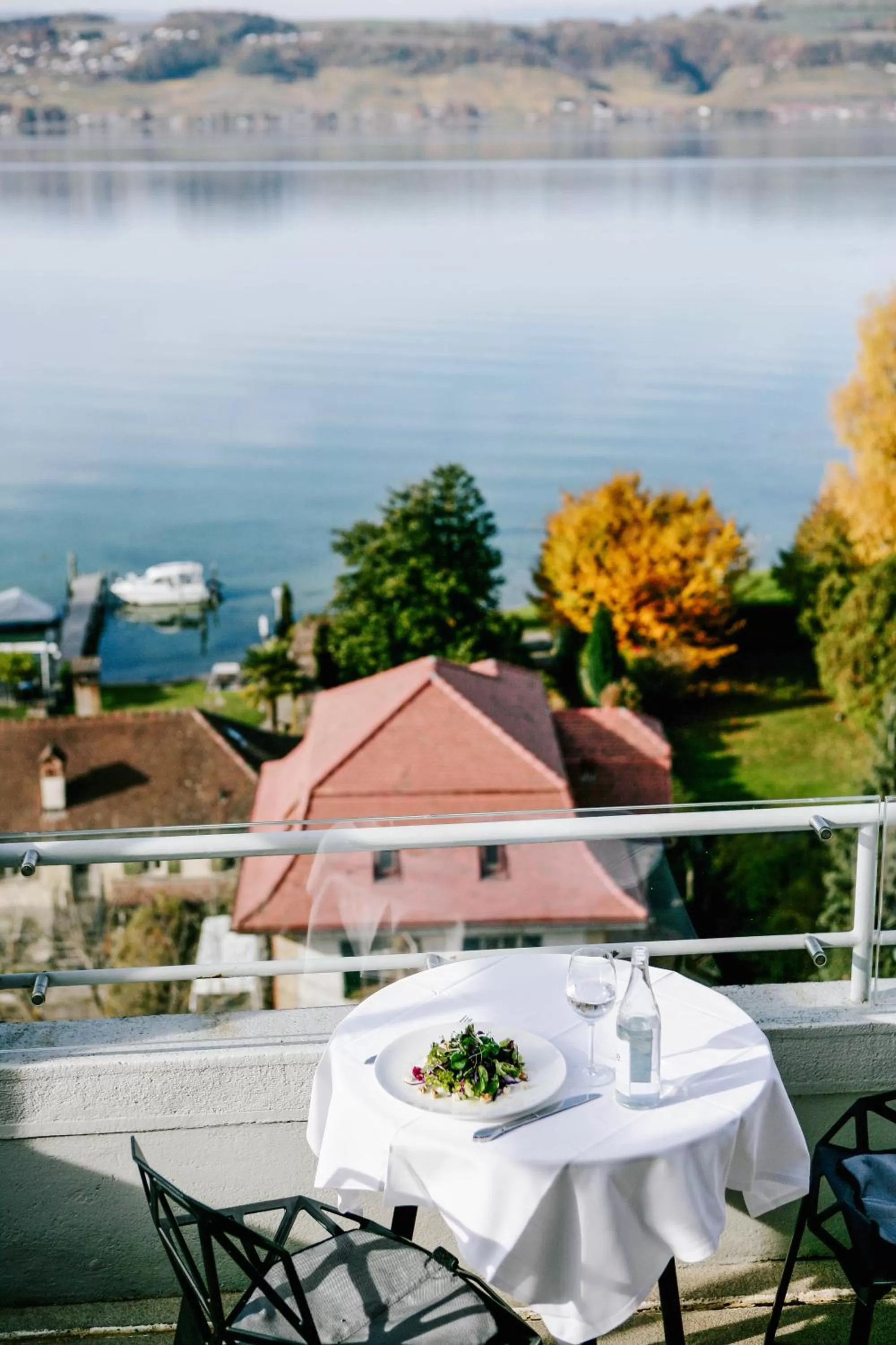 Balcony/Terrace in Hotel Murtenhof & Krone