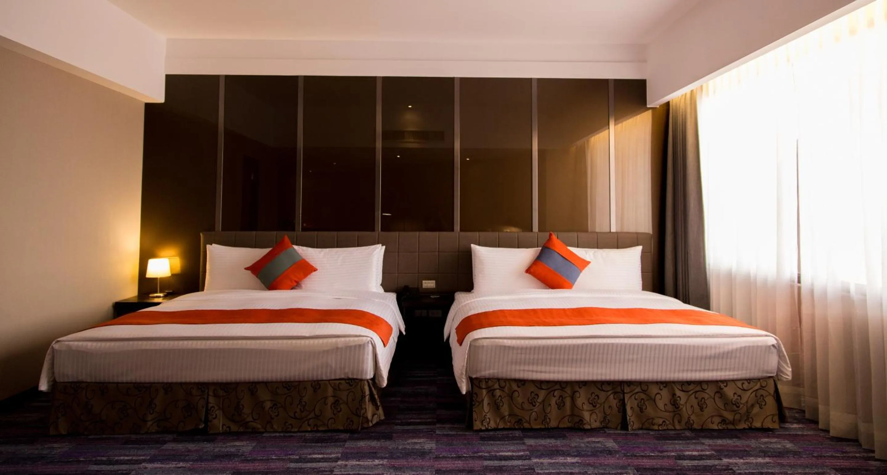 City view, Bed in Hoya Resort Hotel Kaohsiung