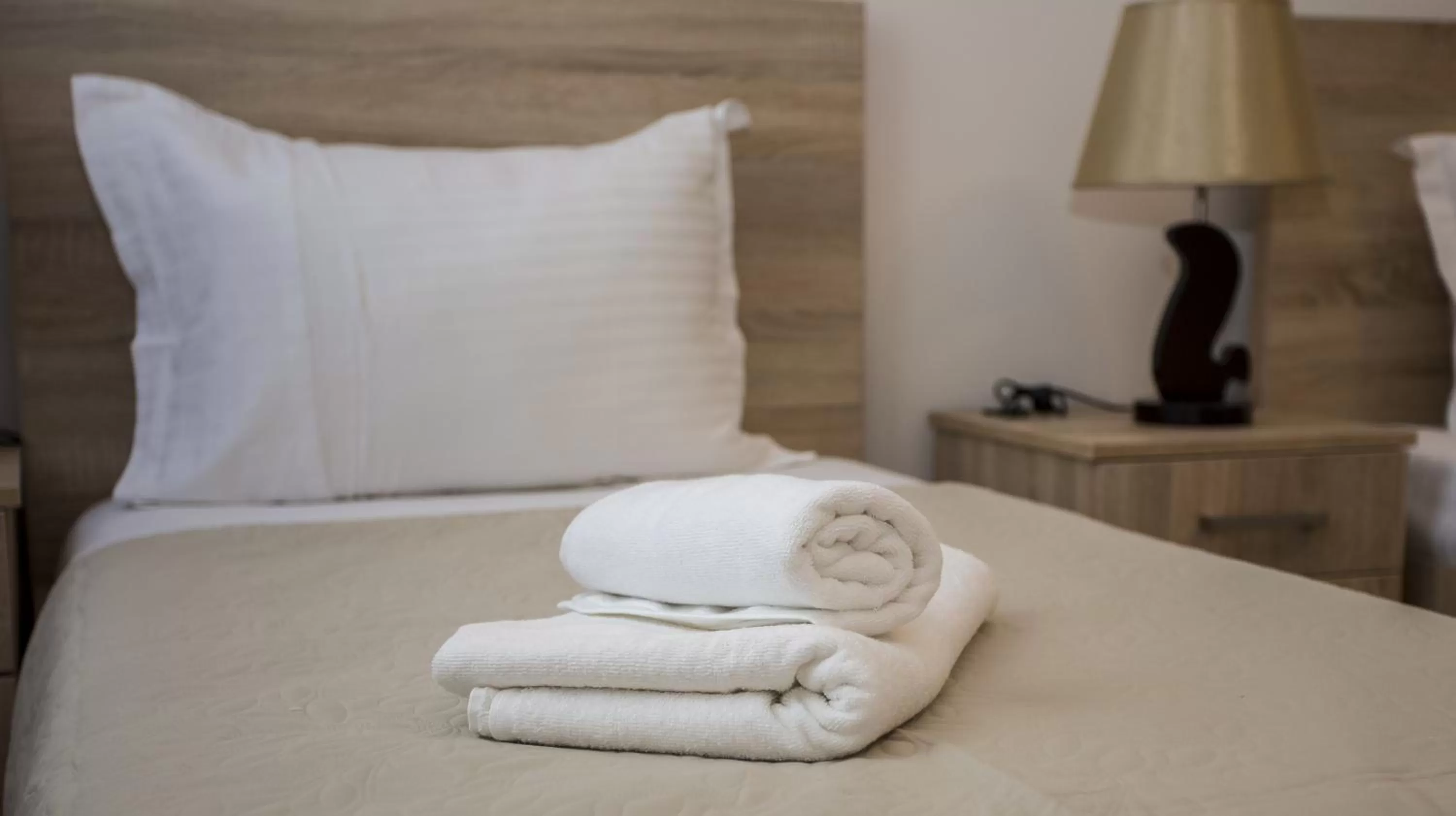 Bed in Hotel Garanti