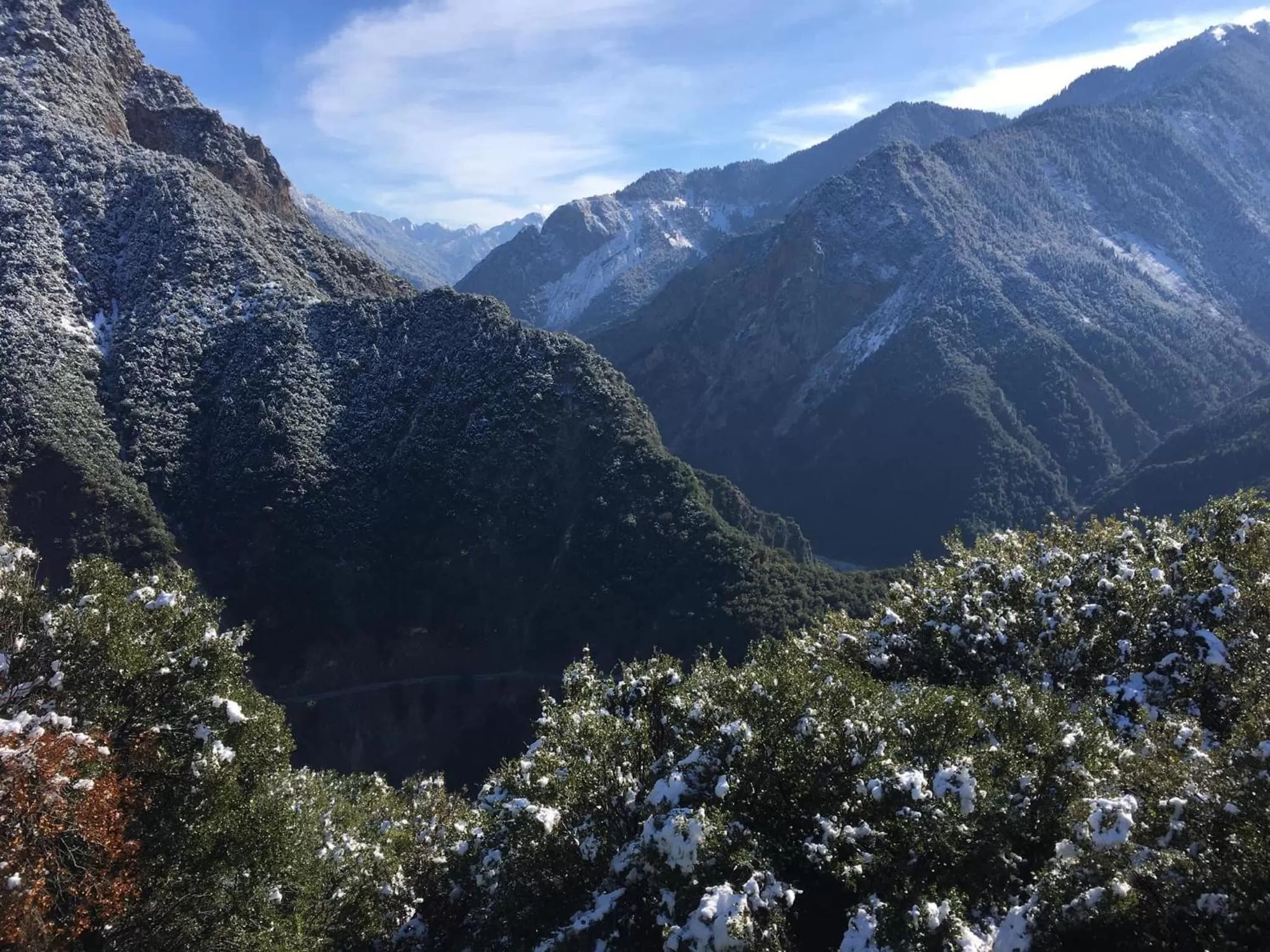 Natural landscape in Xenonas Drimos