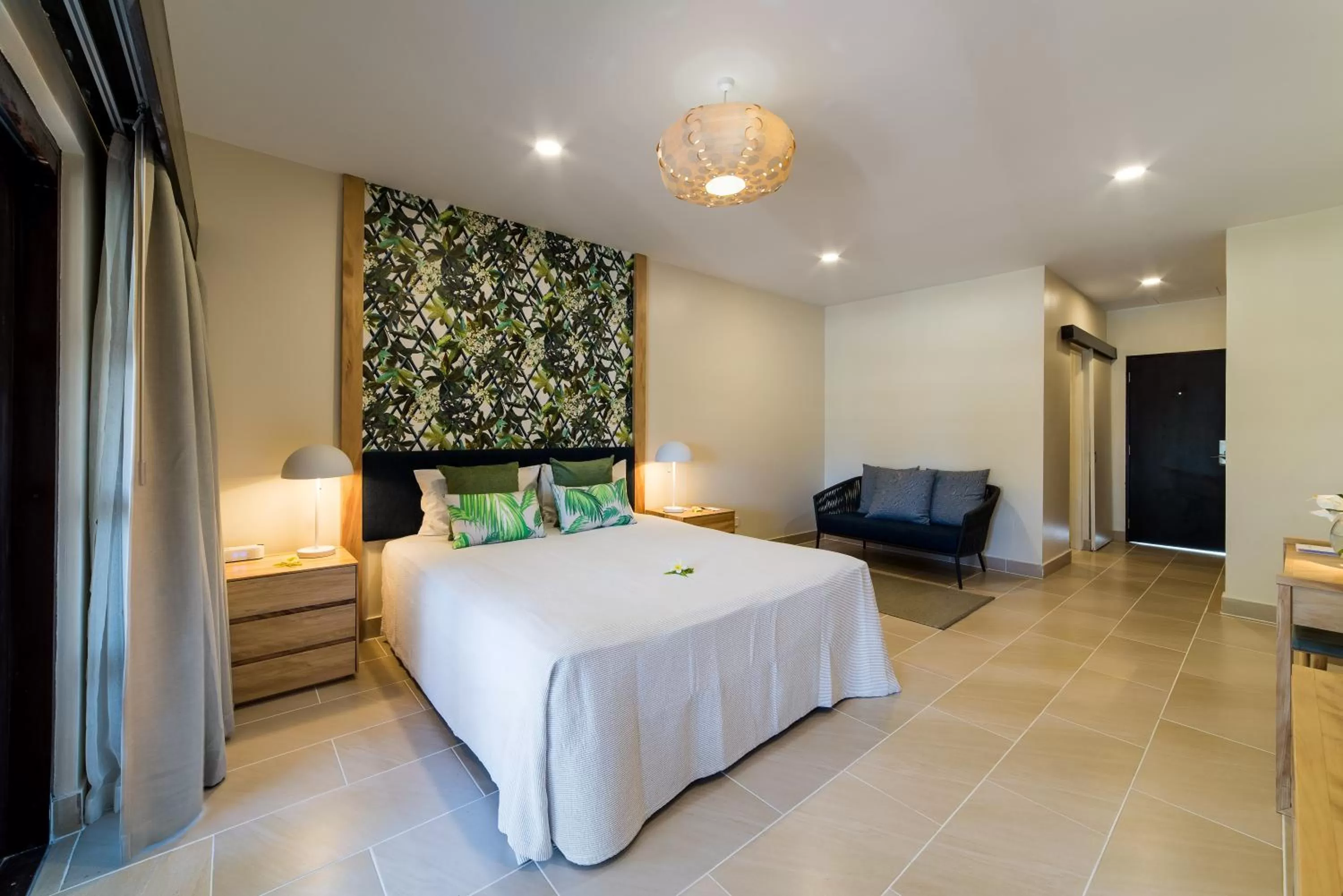 Bed in Warwick Le Lagon Resort & Spa, Vanuatu