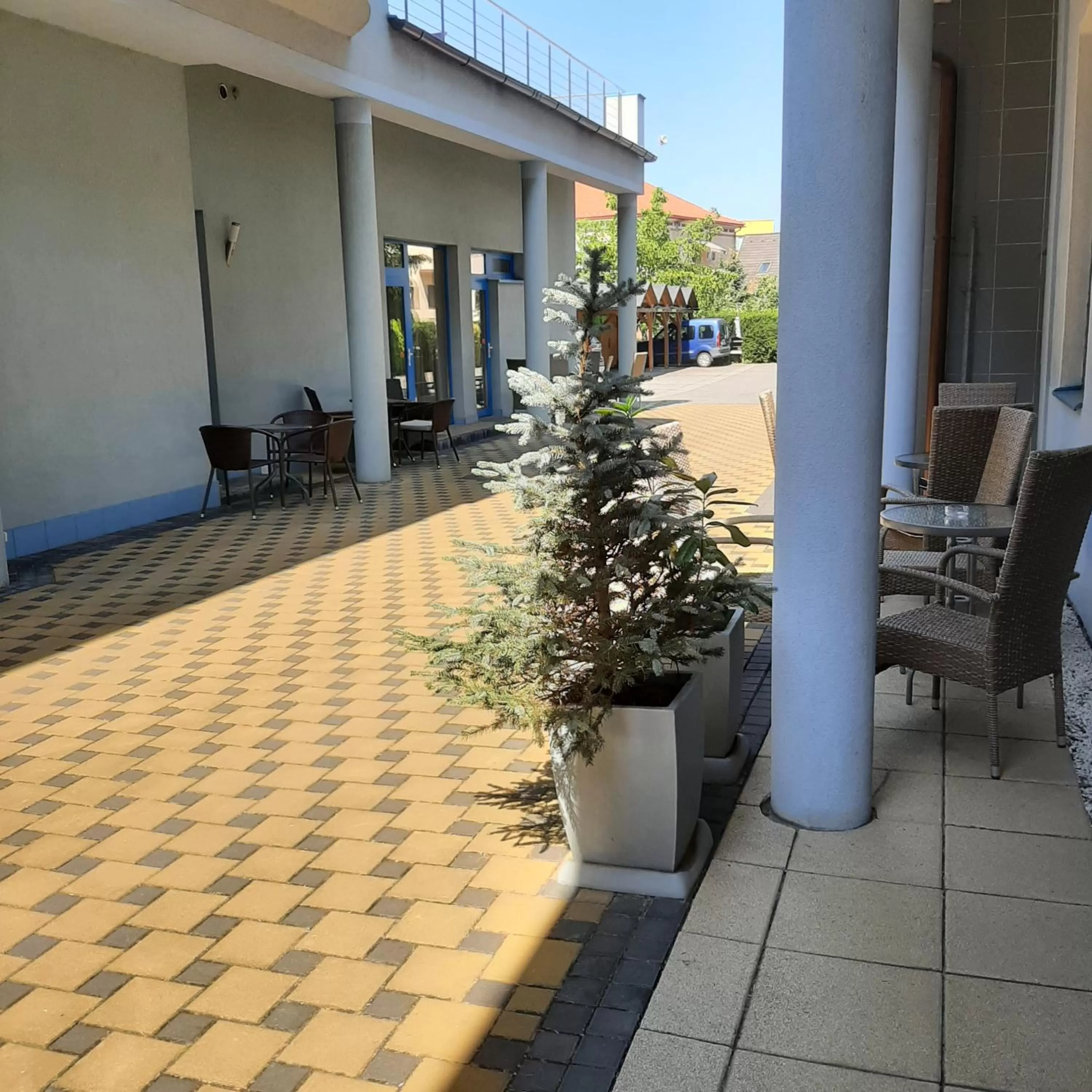 Balcony/Terrace in garni Hotel S.O.G.* * *