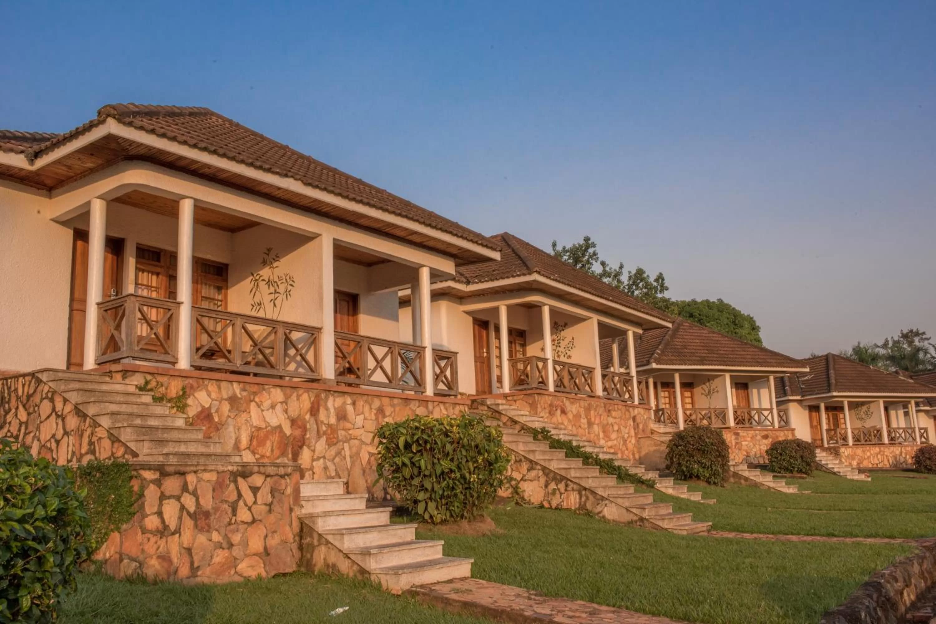 Property building in Jinja Nile Resort